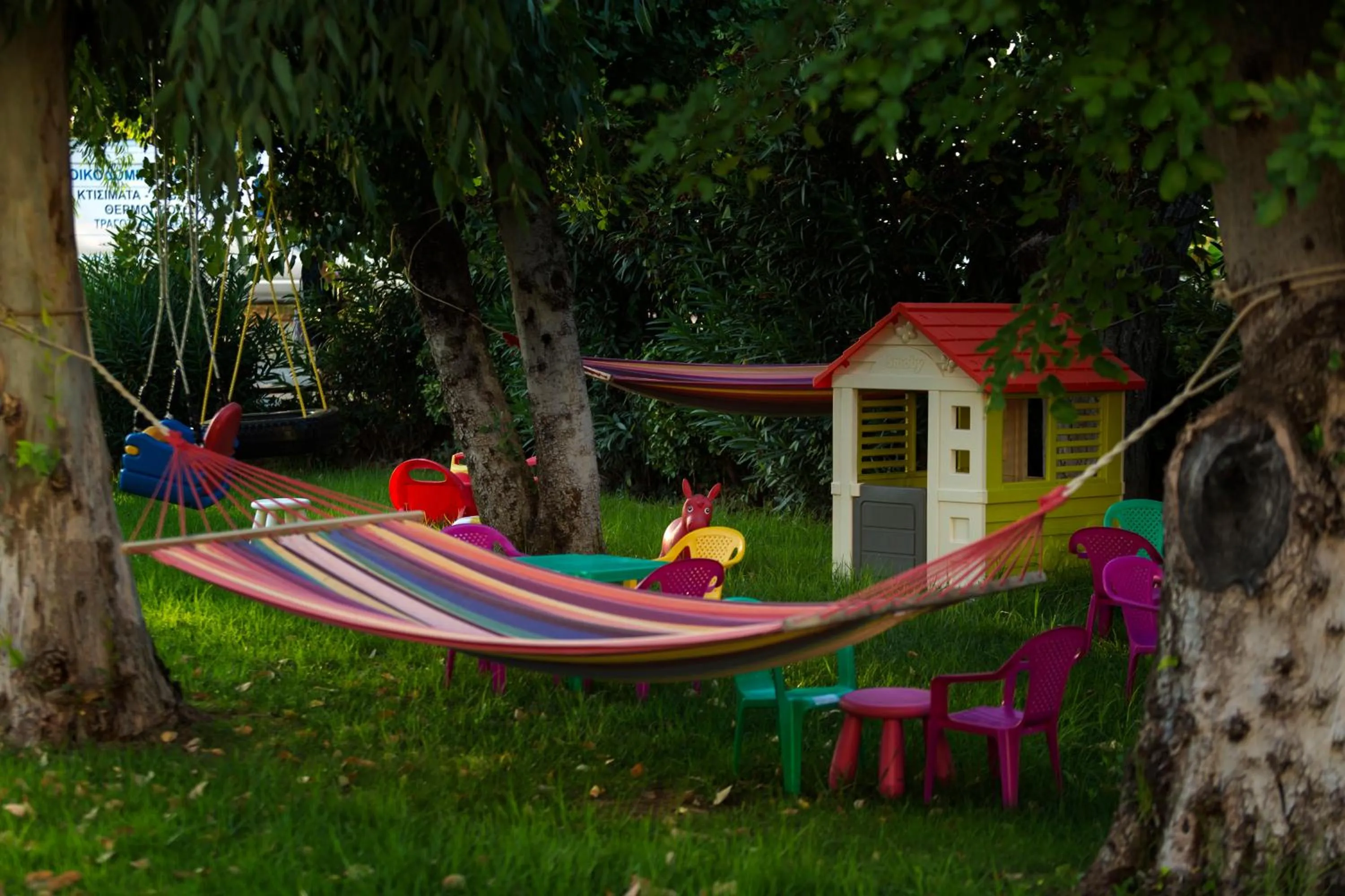 Children play ground in Delfini Hotel