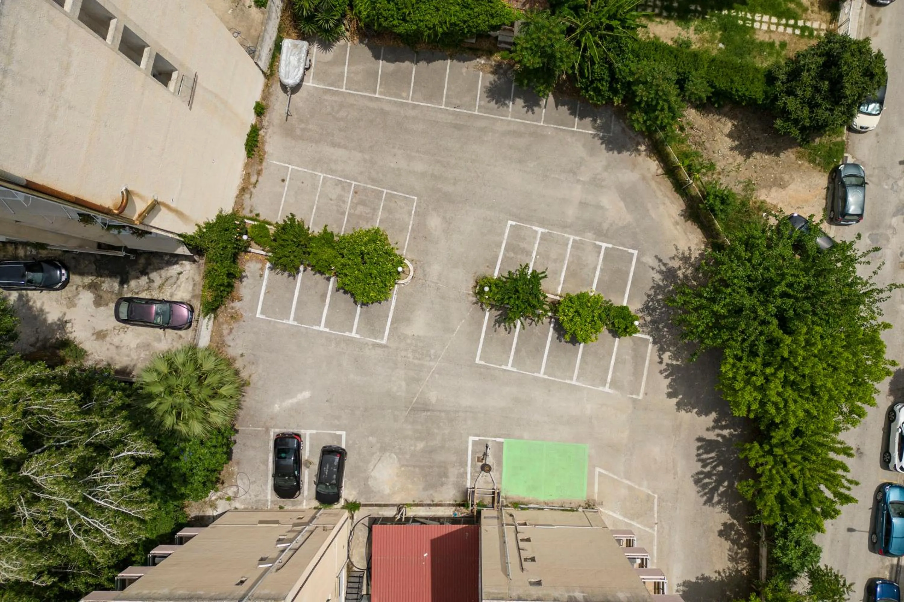 Bird's eye view in Delfini Hotel