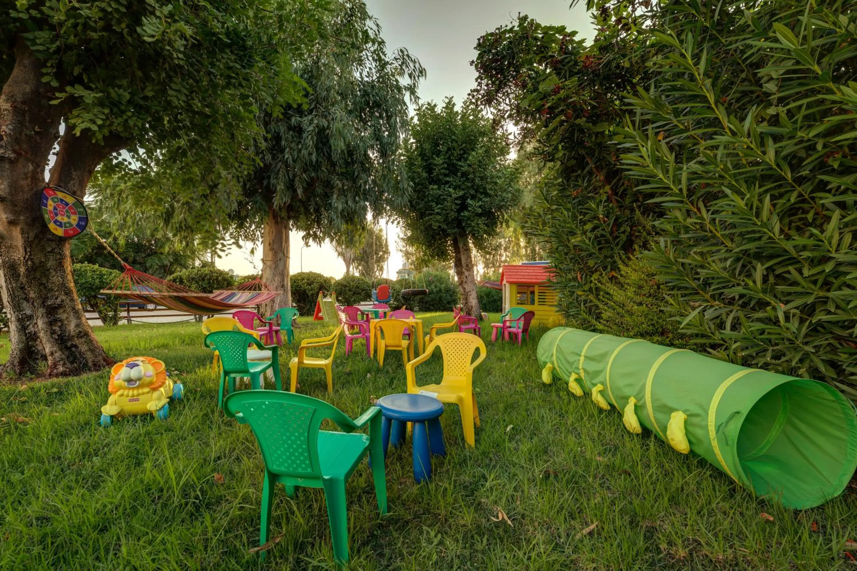 Children play ground in Delfini Hotel