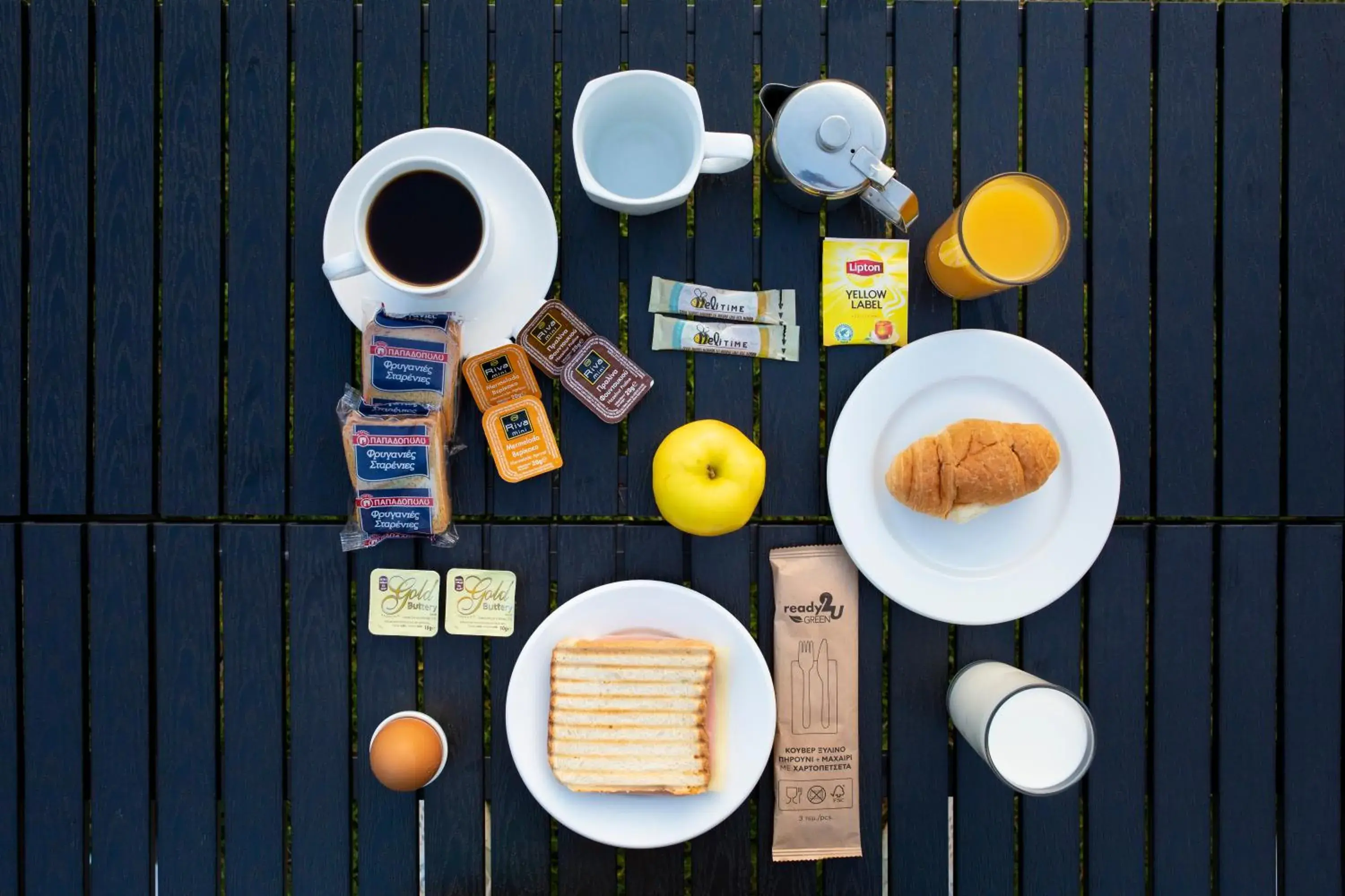 Breakfast in Delfini Hotel Breakfast in Delfini Hotel