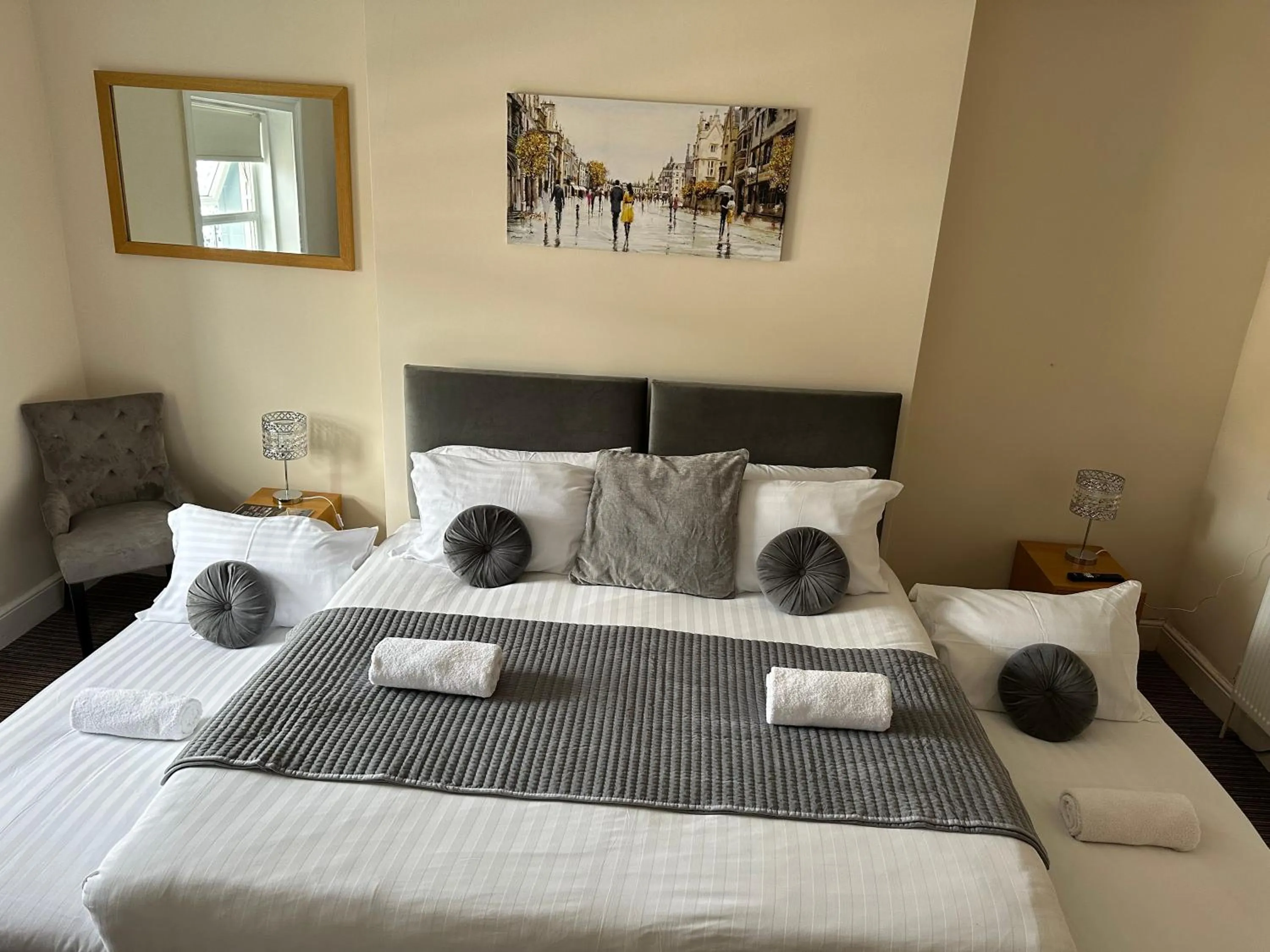 Bed in The New Brighton Hotel