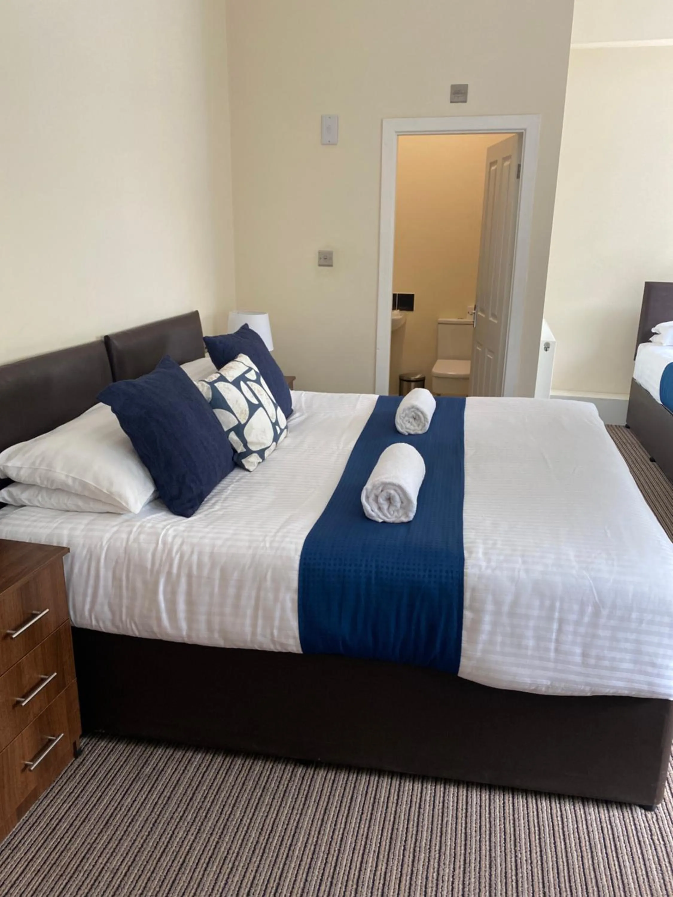 Bed in The New Brighton Hotel