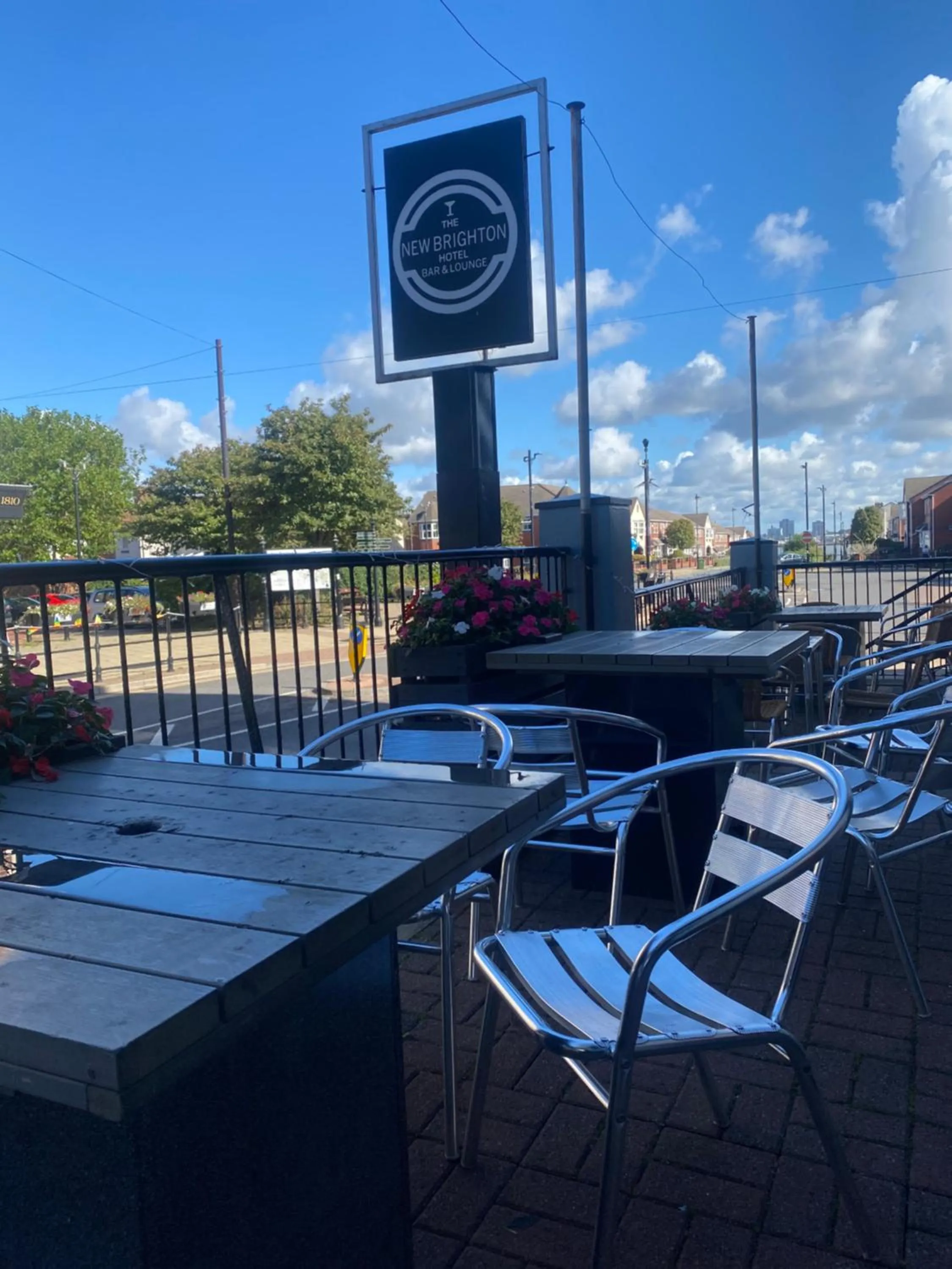 Seating area in The New Brighton Hotel