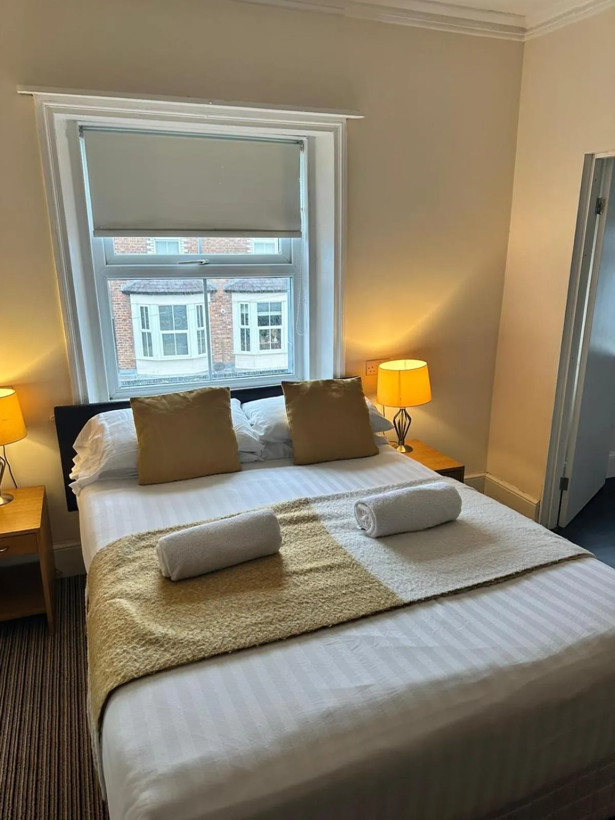 Bed in The New Brighton Hotel