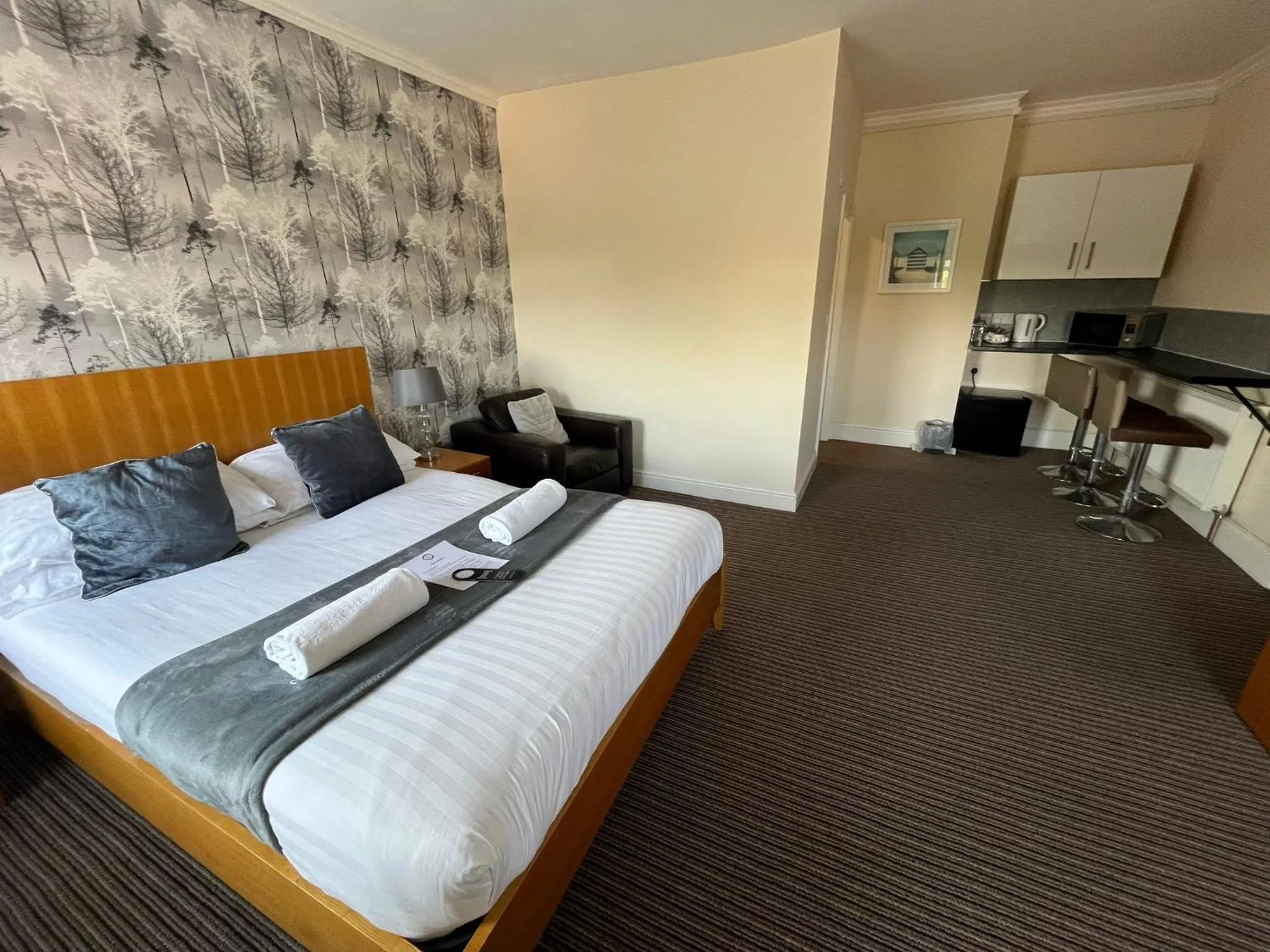 Bedroom, Bed in The New Brighton Hotel