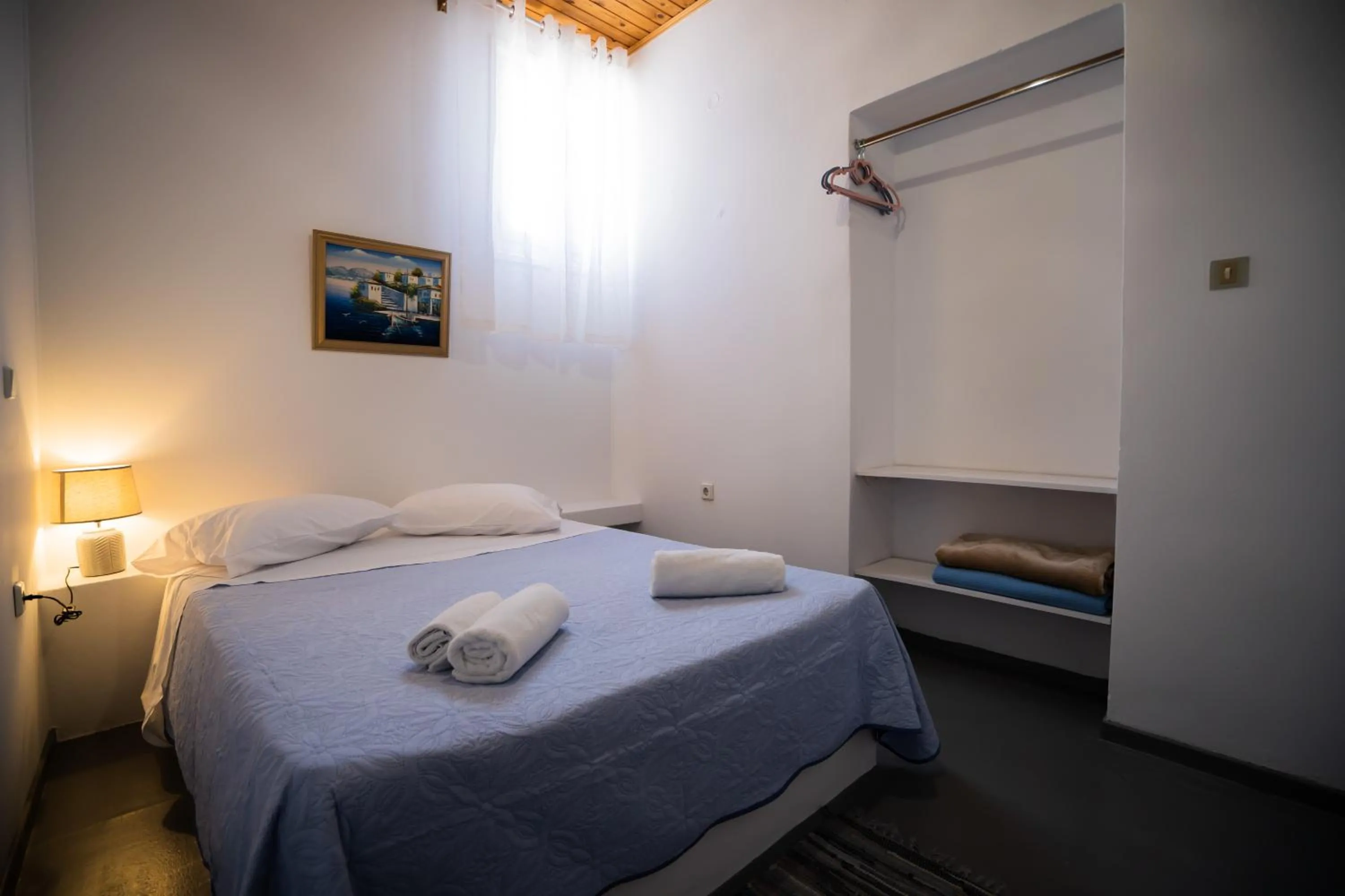Bedroom, Bed in Morning Star Traditional Houses