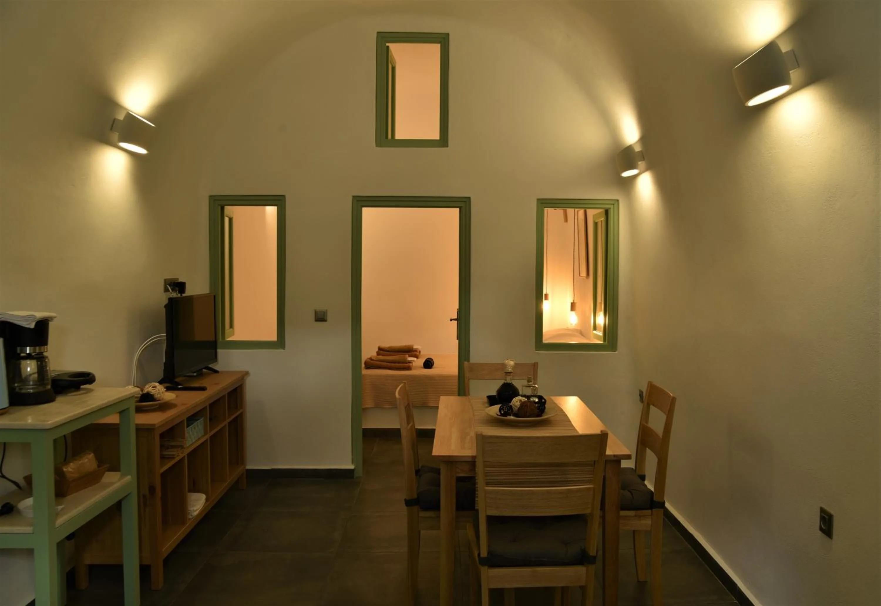 Dining area in Morning Star Traditional Houses