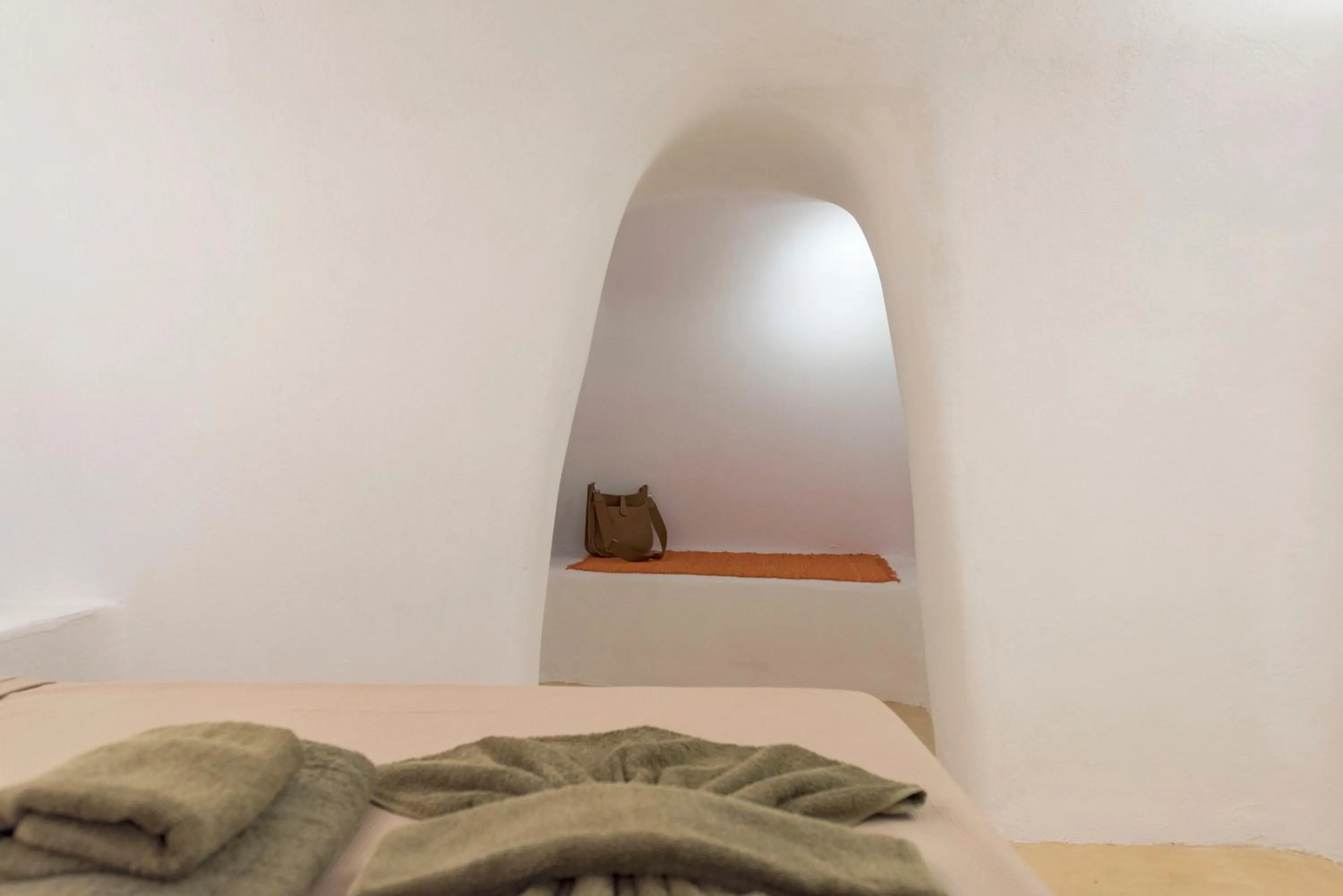 Bedroom, Bed in Morning Star Traditional Houses