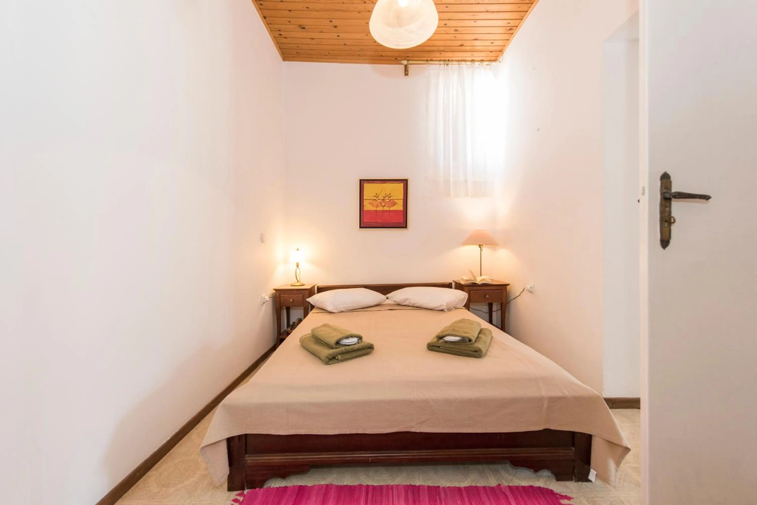 Bedroom, Bed in Morning Star Traditional Houses