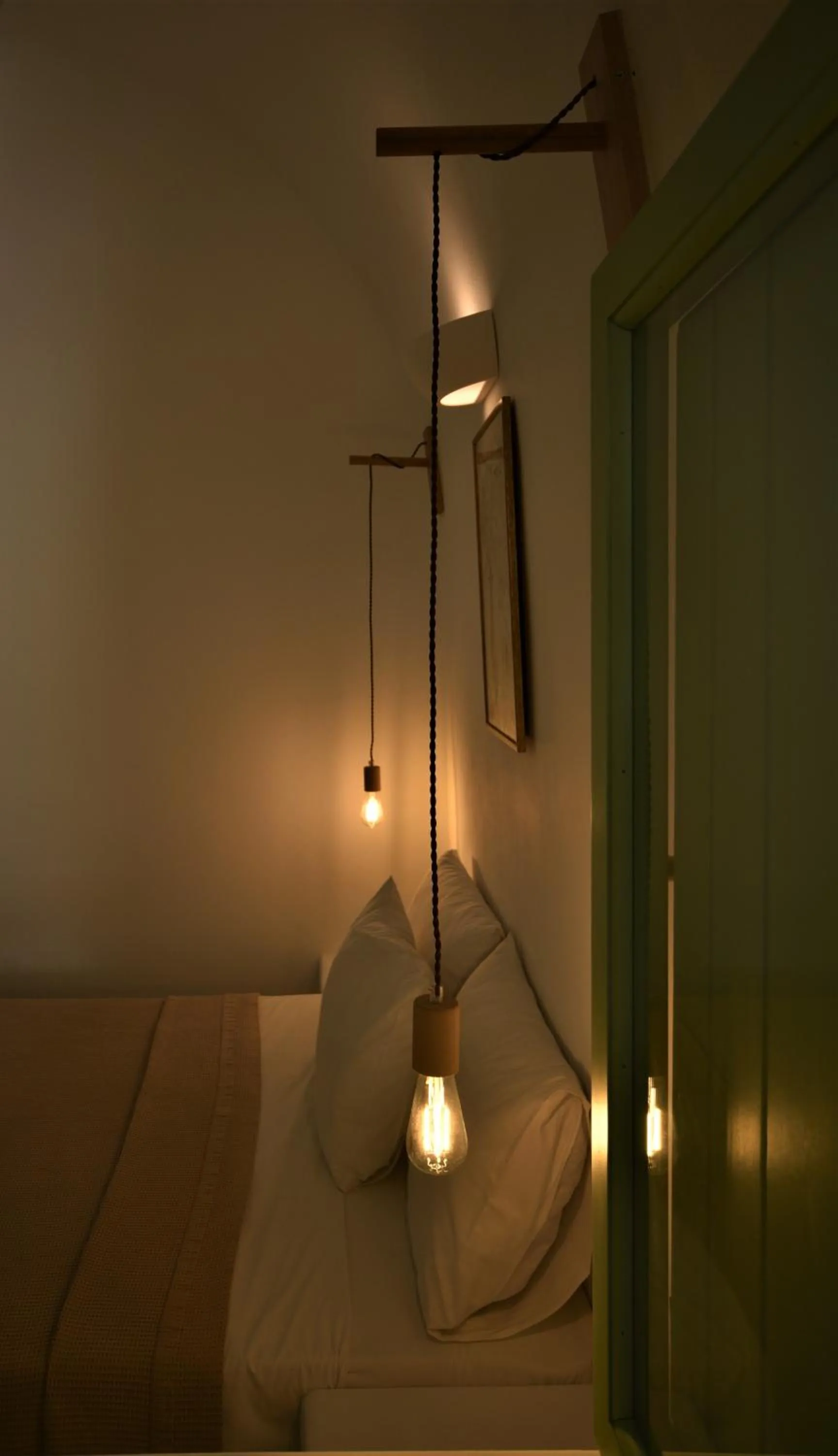 Bedroom, Bed in Morning Star Traditional Houses