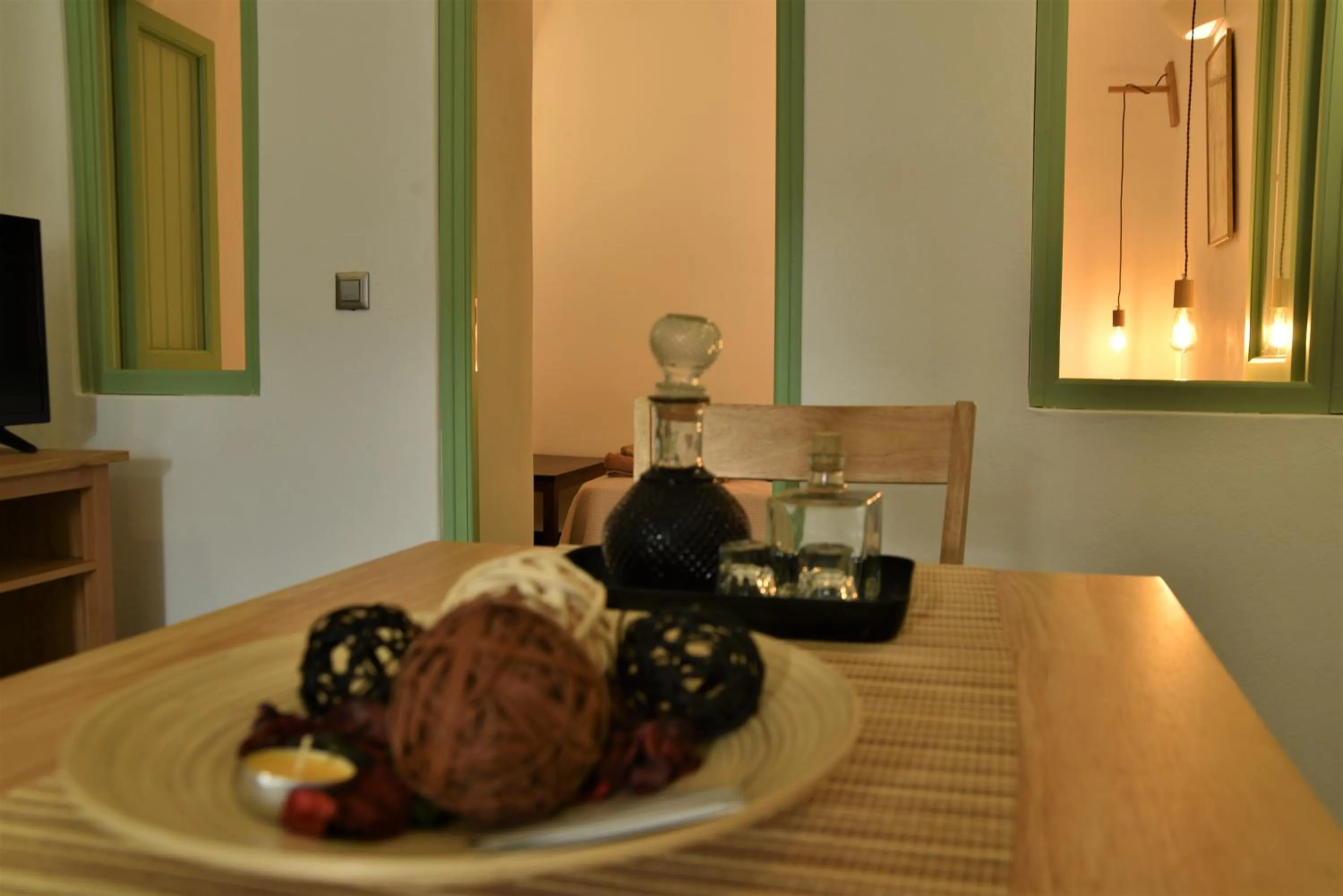 Dining area in Morning Star Traditional Houses