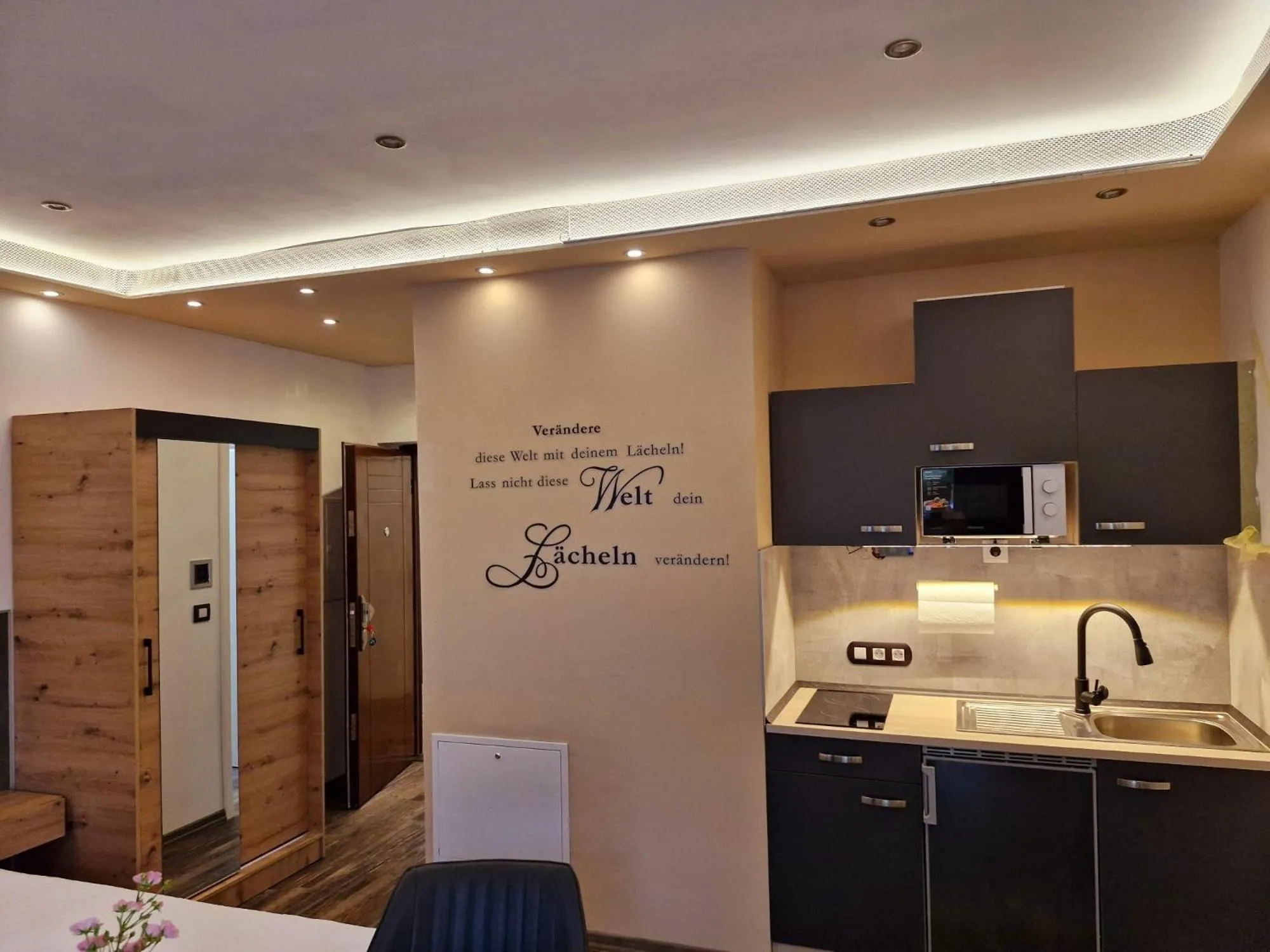 Kitchen or kitchenette in Apartmenthaus Wertheim