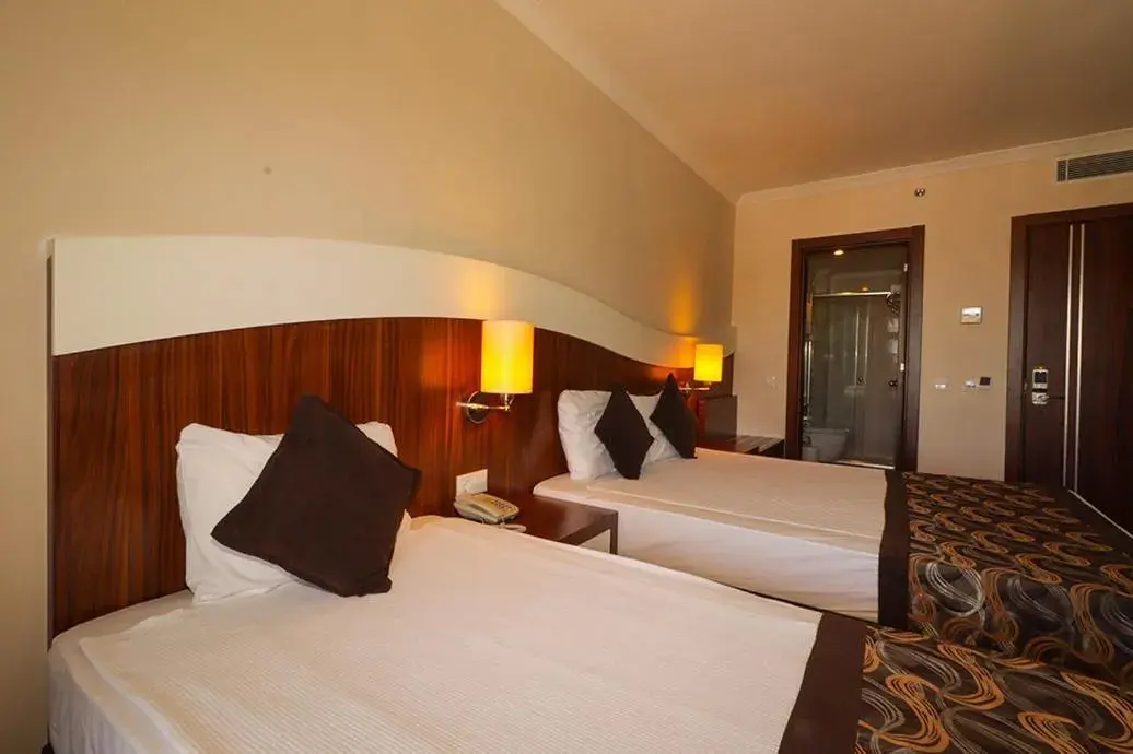 Bed in Throne Beach Resort & Spa - Ultra All Inclusive Bed in Throne Beach Resort & Spa - Ultra All Inclusive