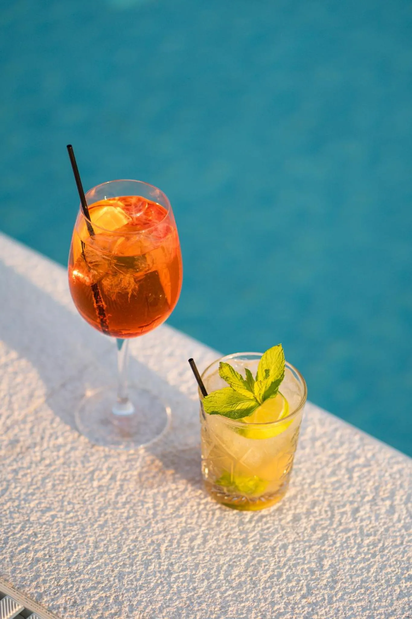 Drinks in Niriides Luxury Villas