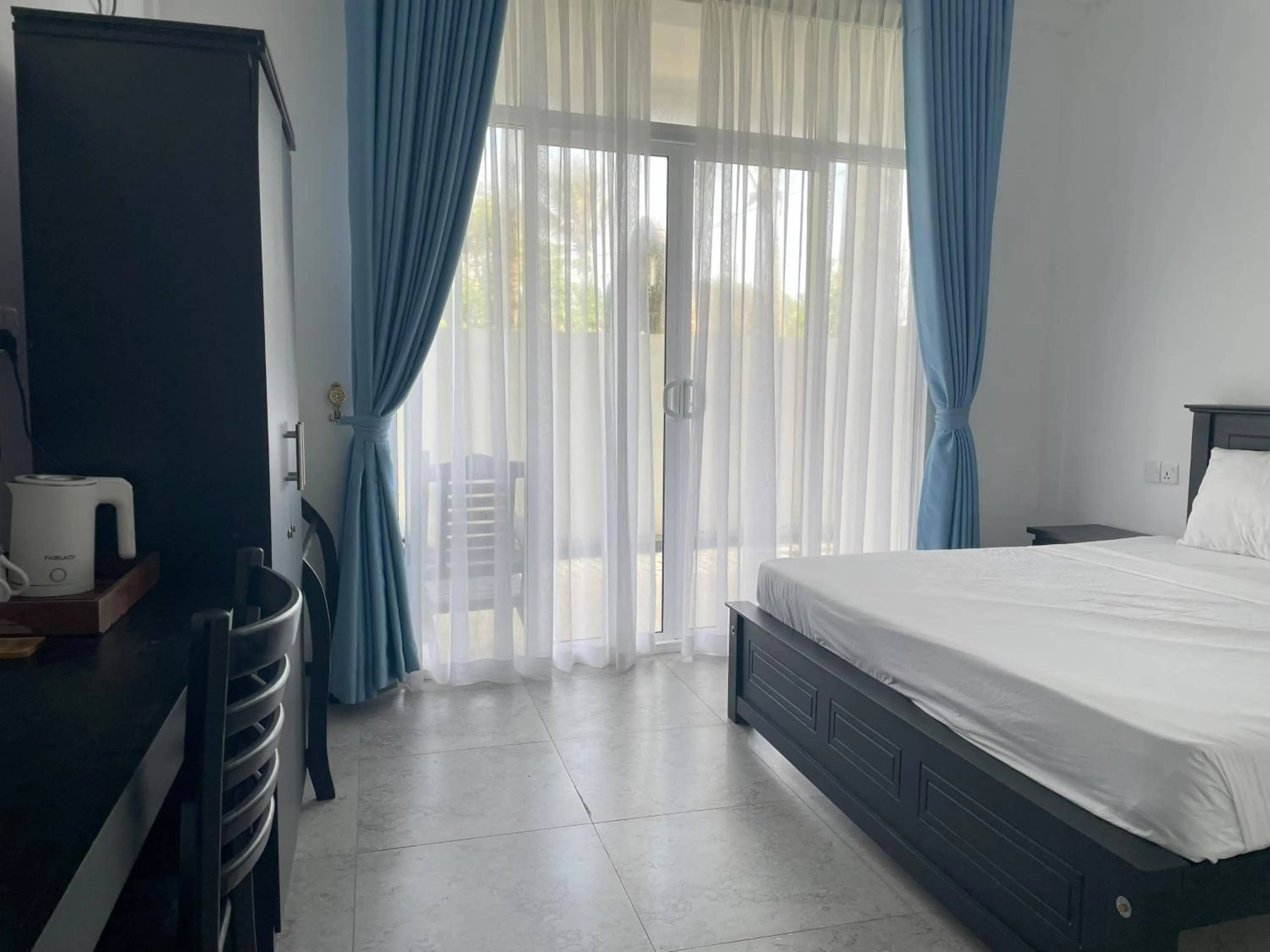 Bed in Palazzo Beach Hotel