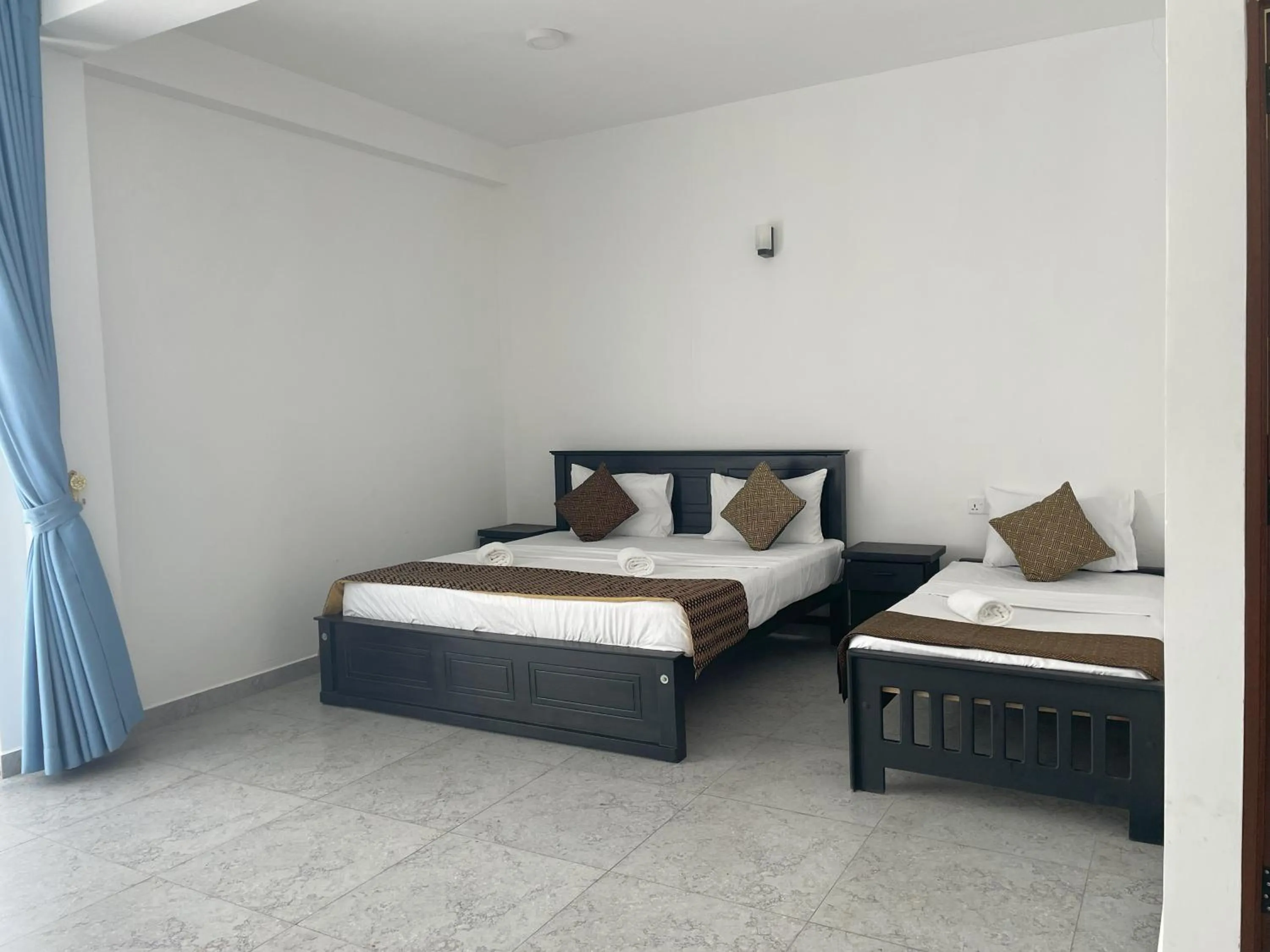 Bed in Palazzo Beach Hotel