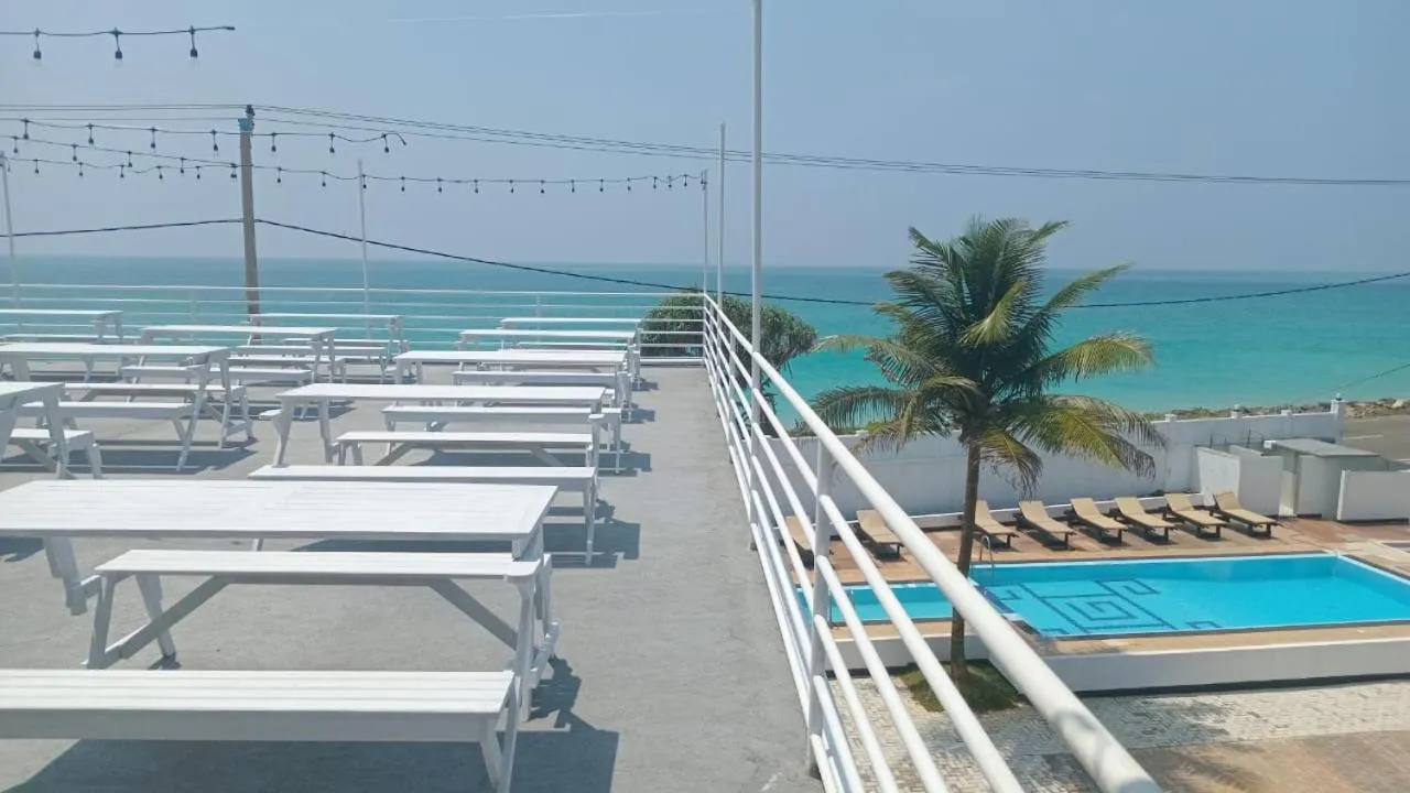 Dining area in Palazzo Beach Hotel