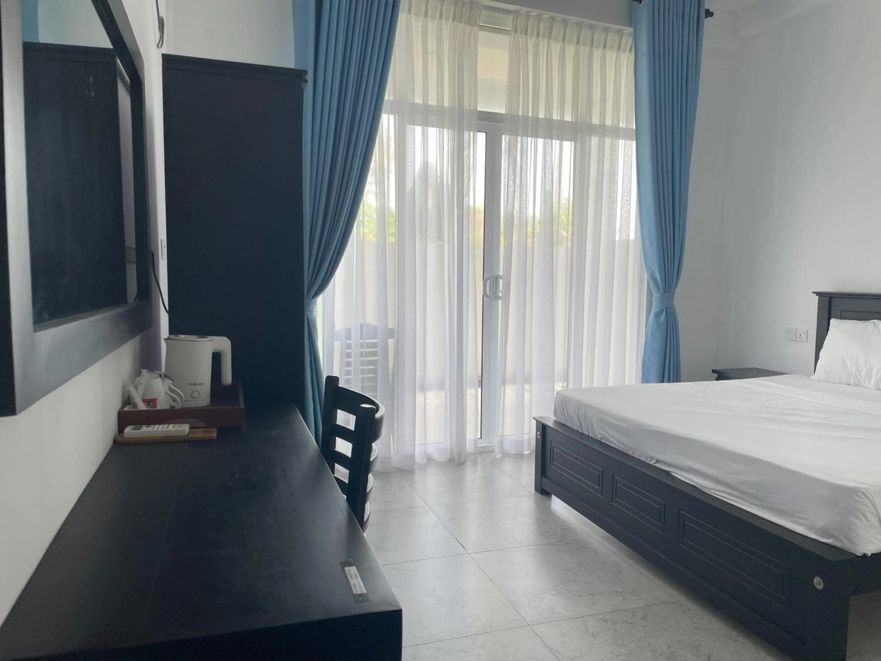 Bed in Palazzo Beach Hotel