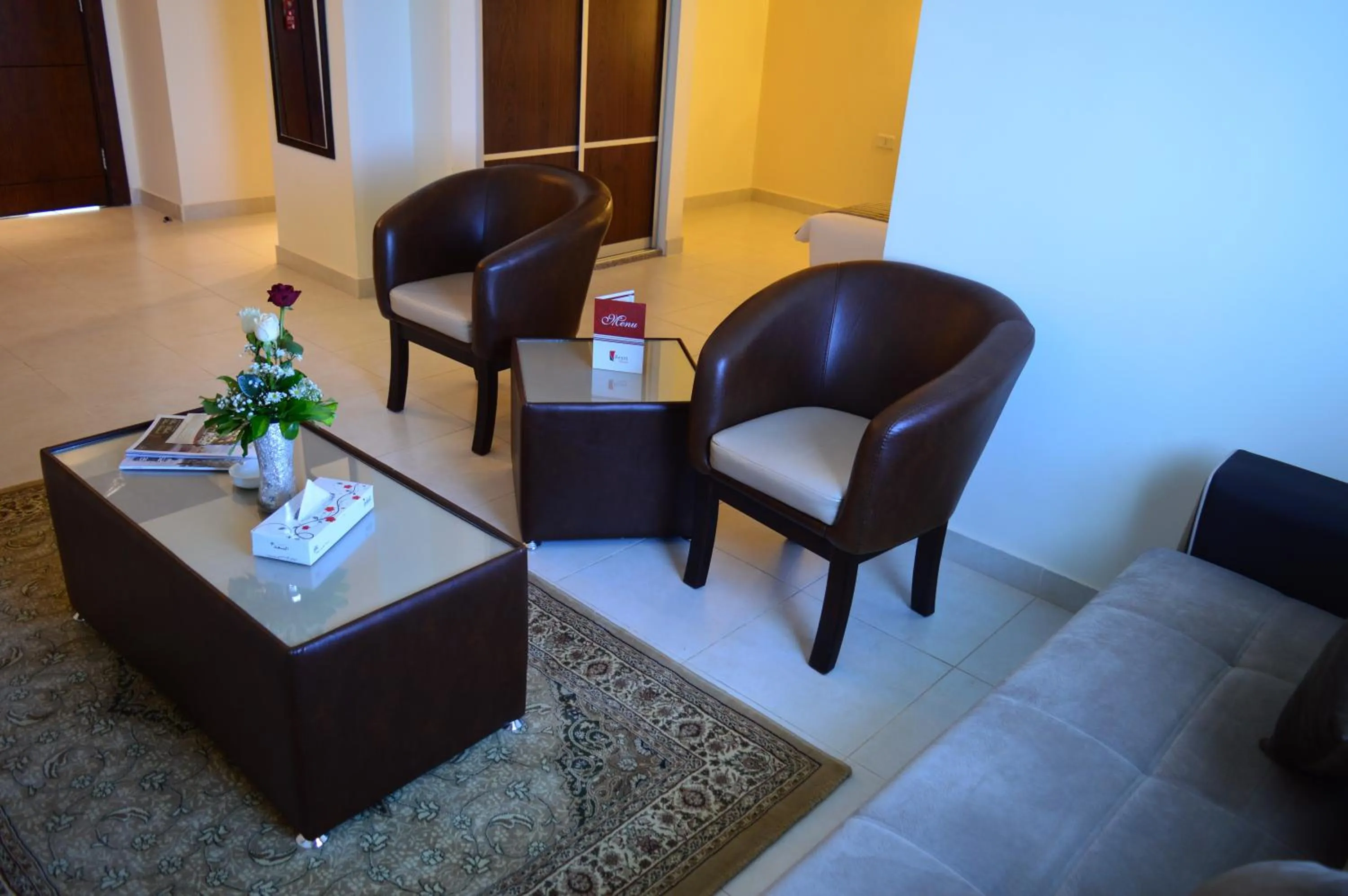 Living room in Ream Hotel Amman
