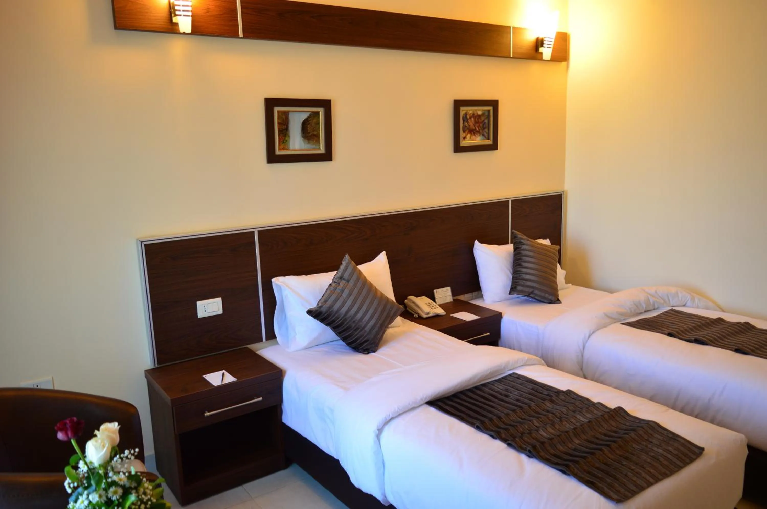 Bedroom, Bed in Ream Hotel Amman