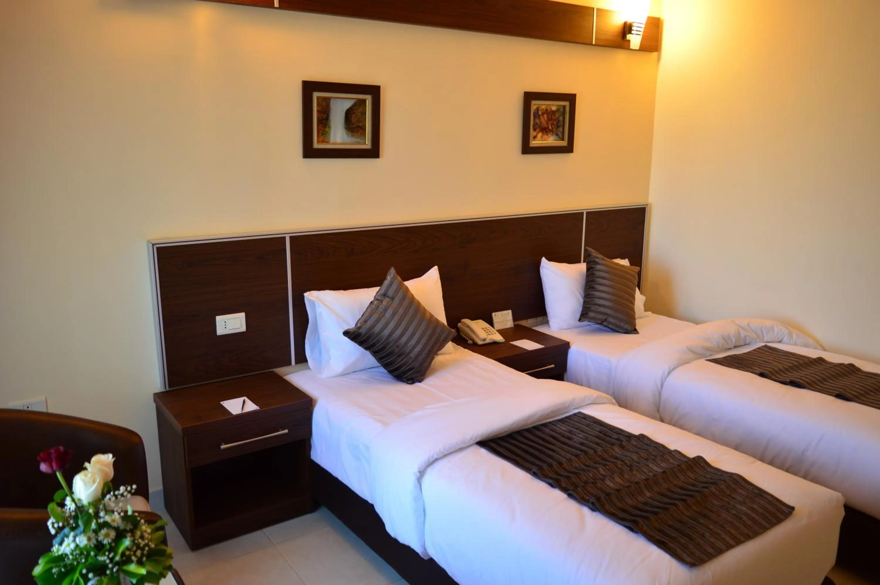 Bedroom, Bed in Ream Hotel Amman