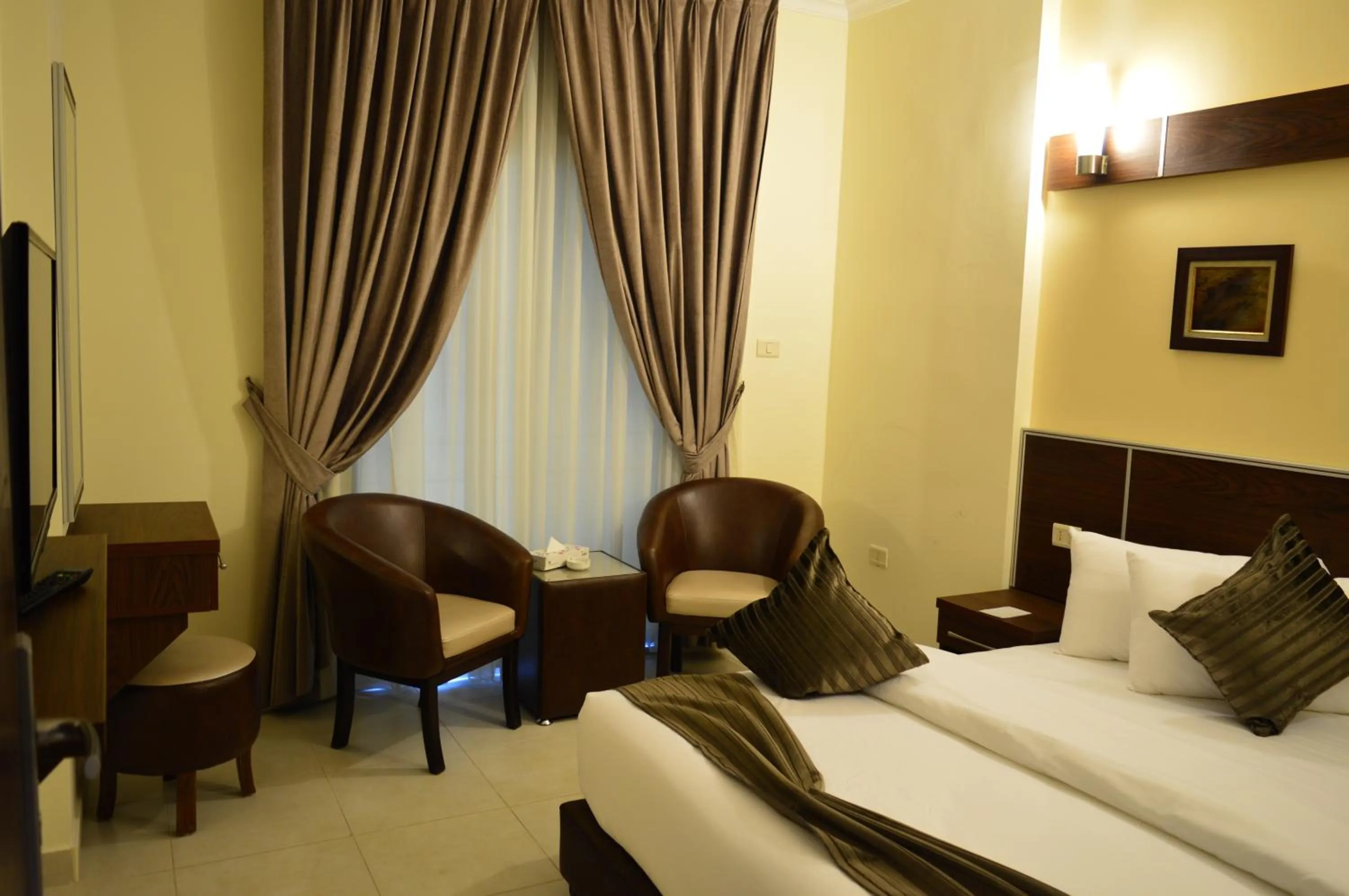 Bedroom, Bed in Ream Hotel Amman