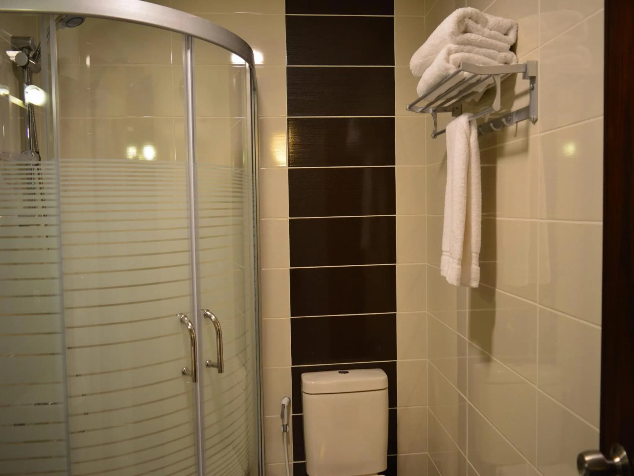 Shower in Ream Hotel Amman