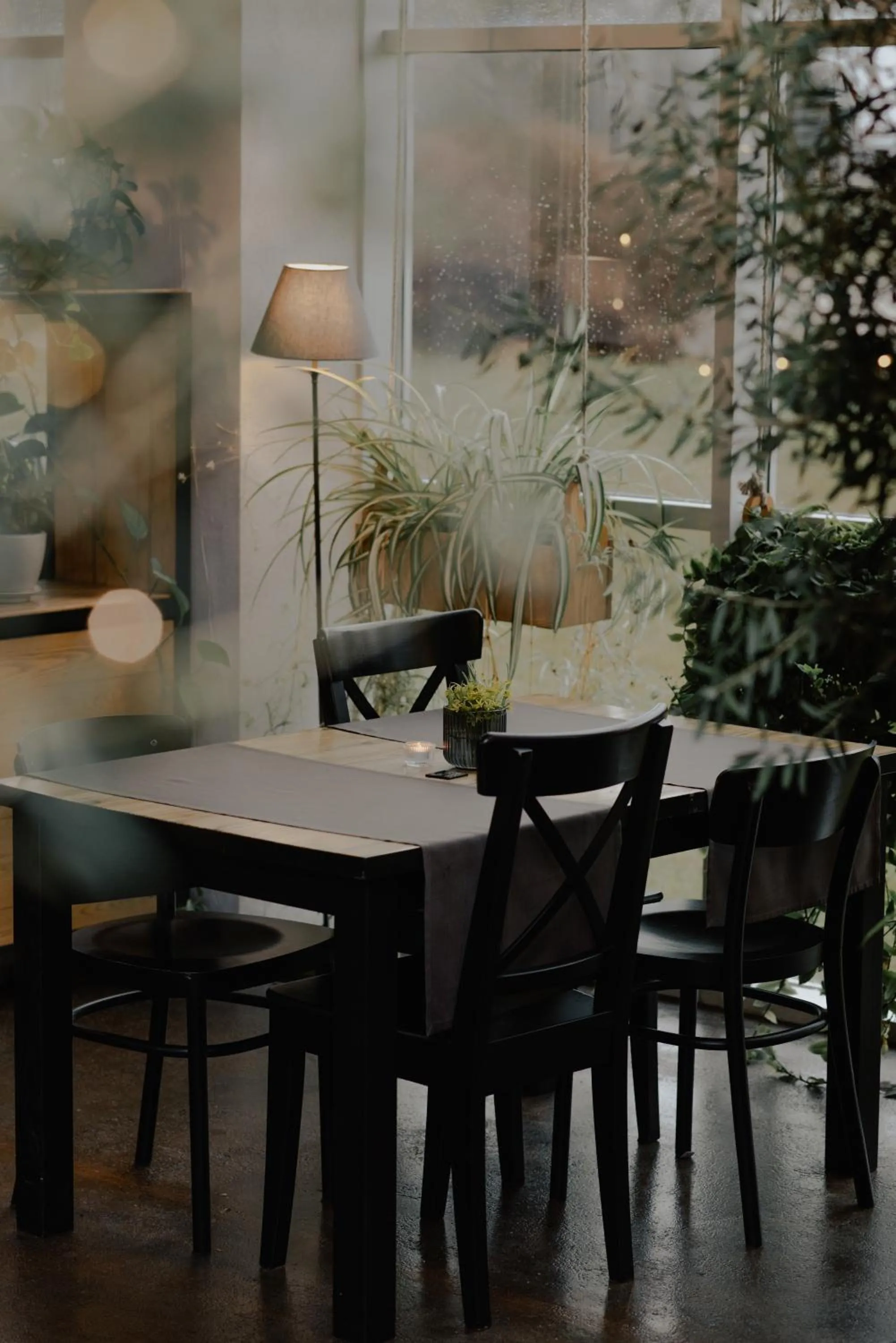 Dining area in Rožmalas