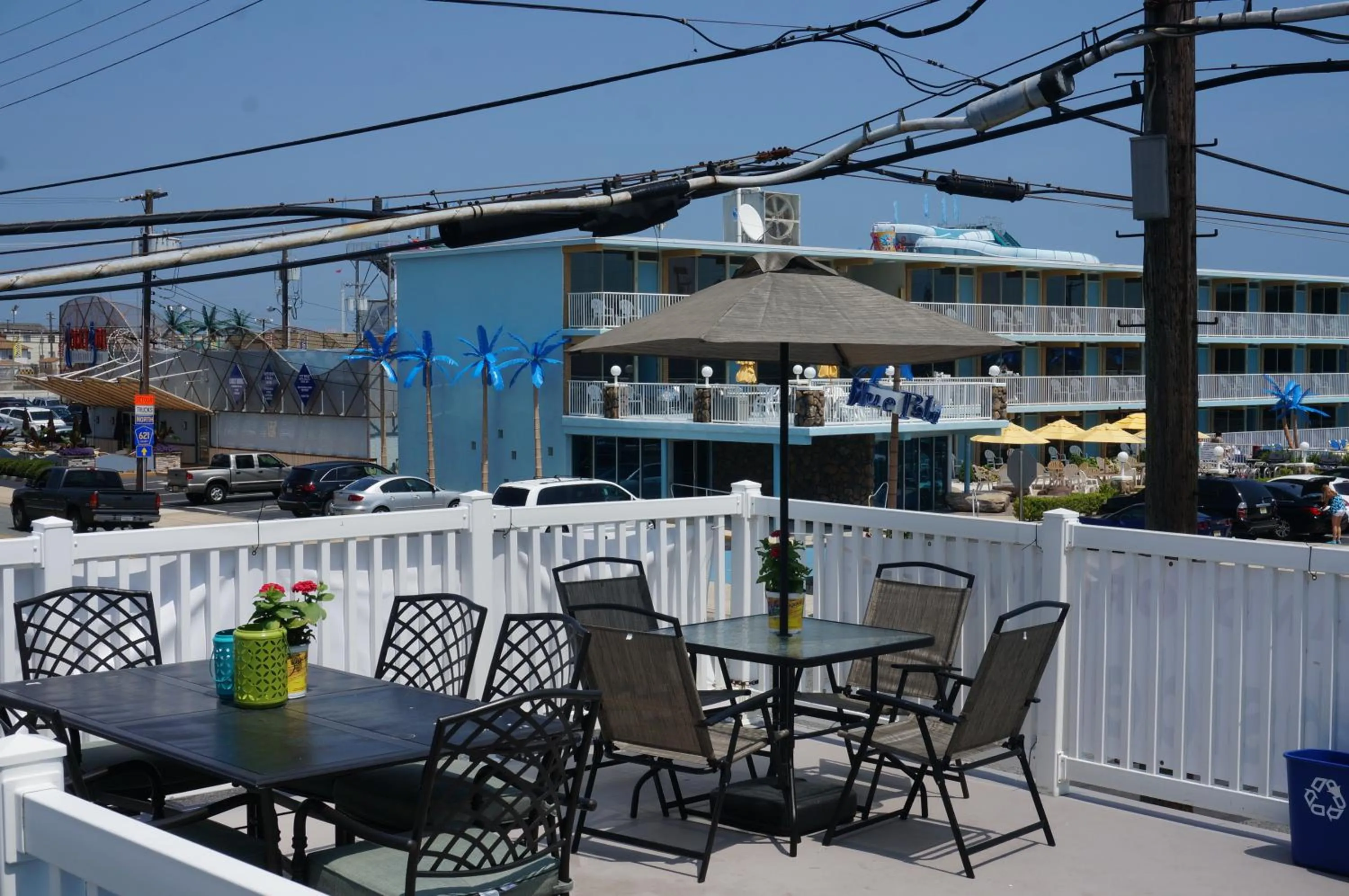 Patio in Beachside Resort
