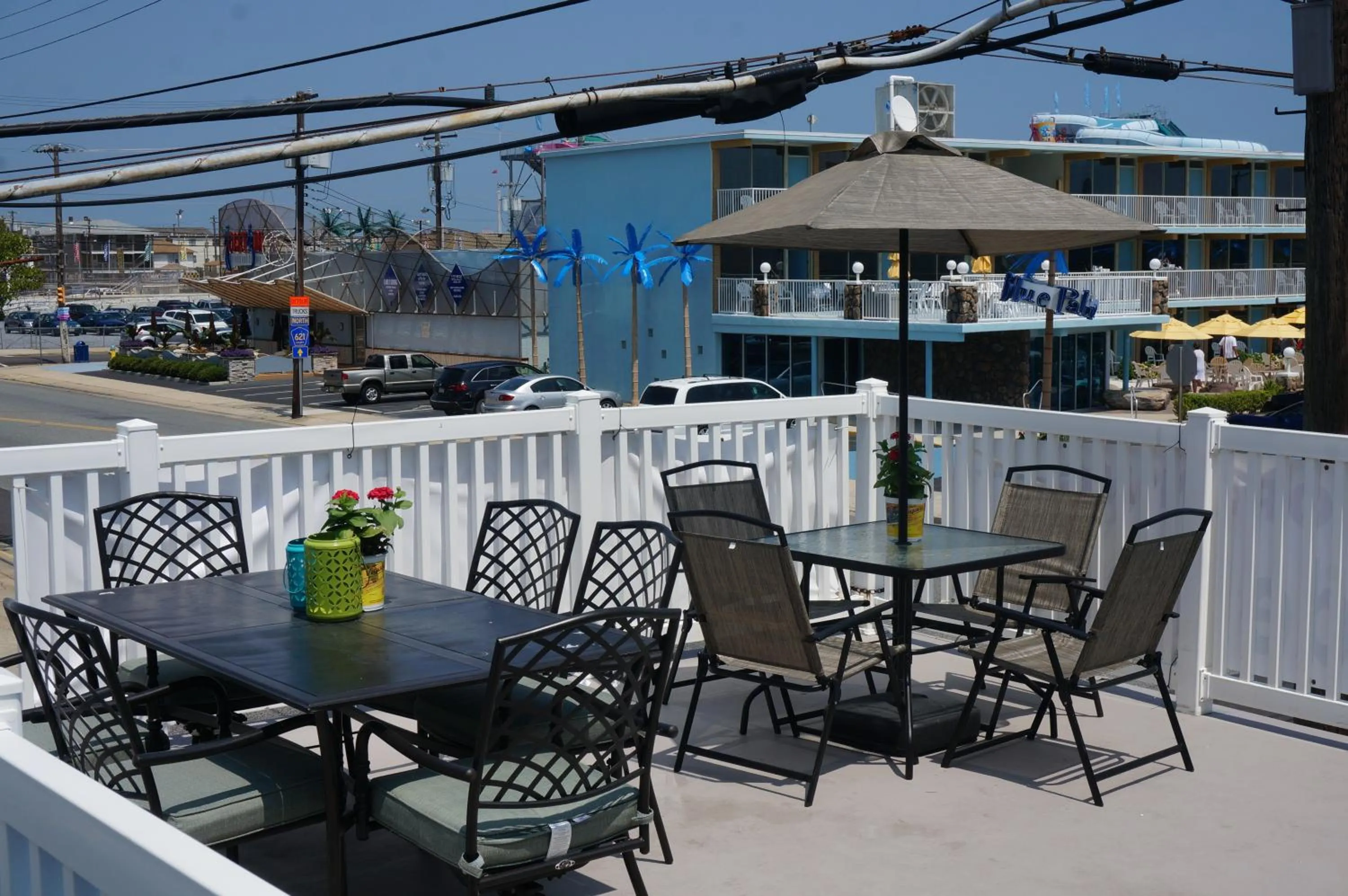 Patio in Beachside Resort