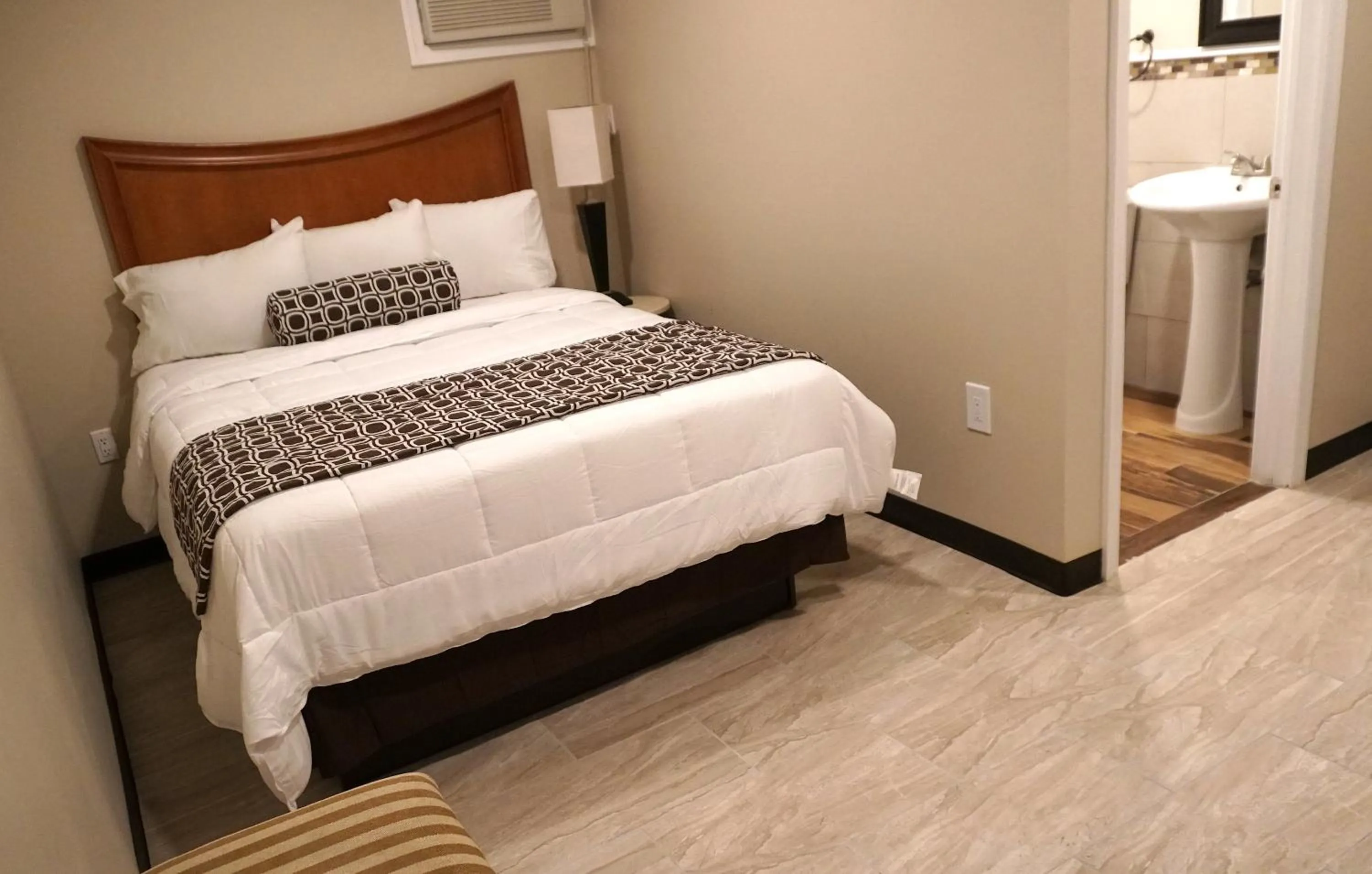 Bed in Beachside Resort