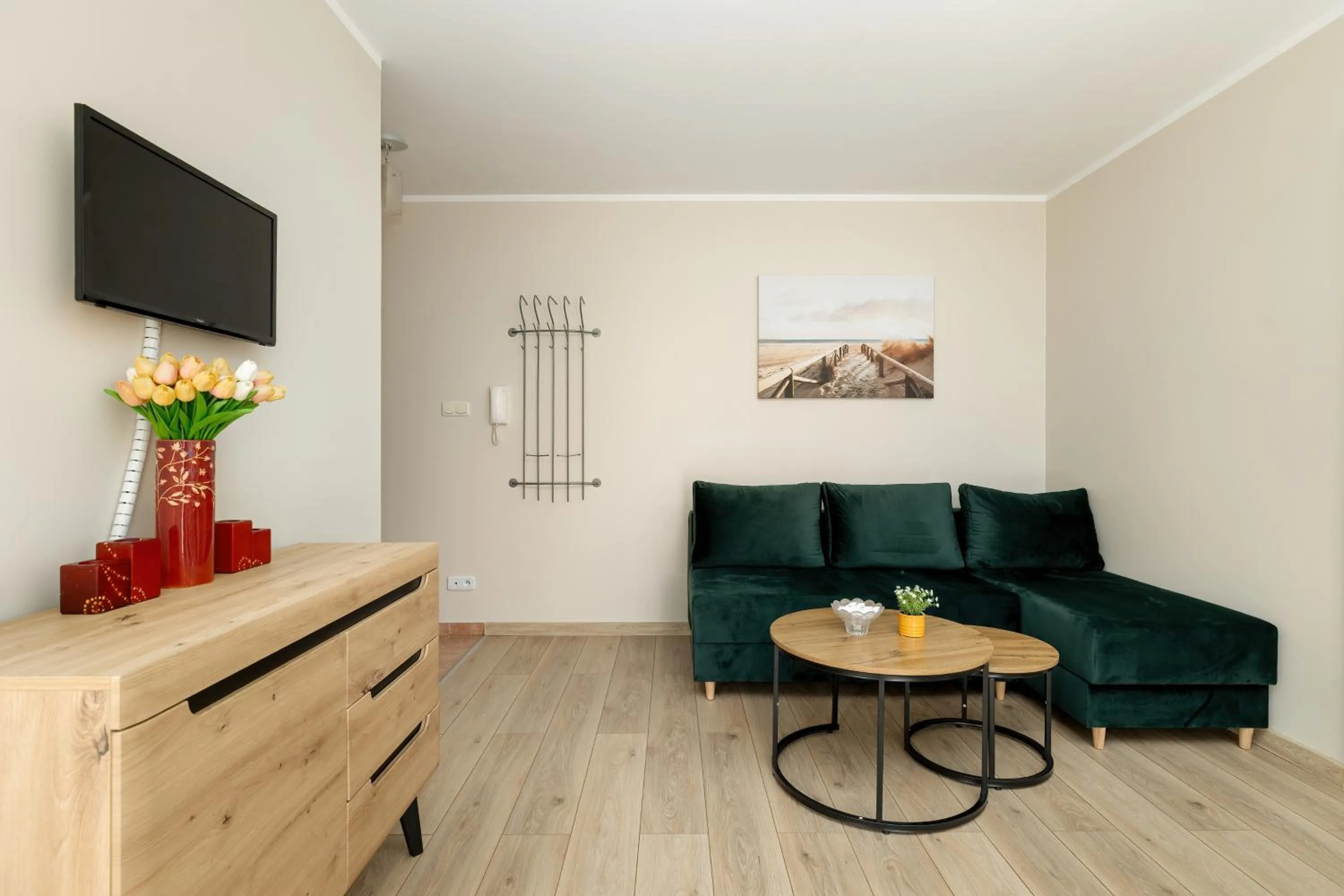 TV and multimedia in Apartamenty Żeromskiego 29 by Noclegi Renters