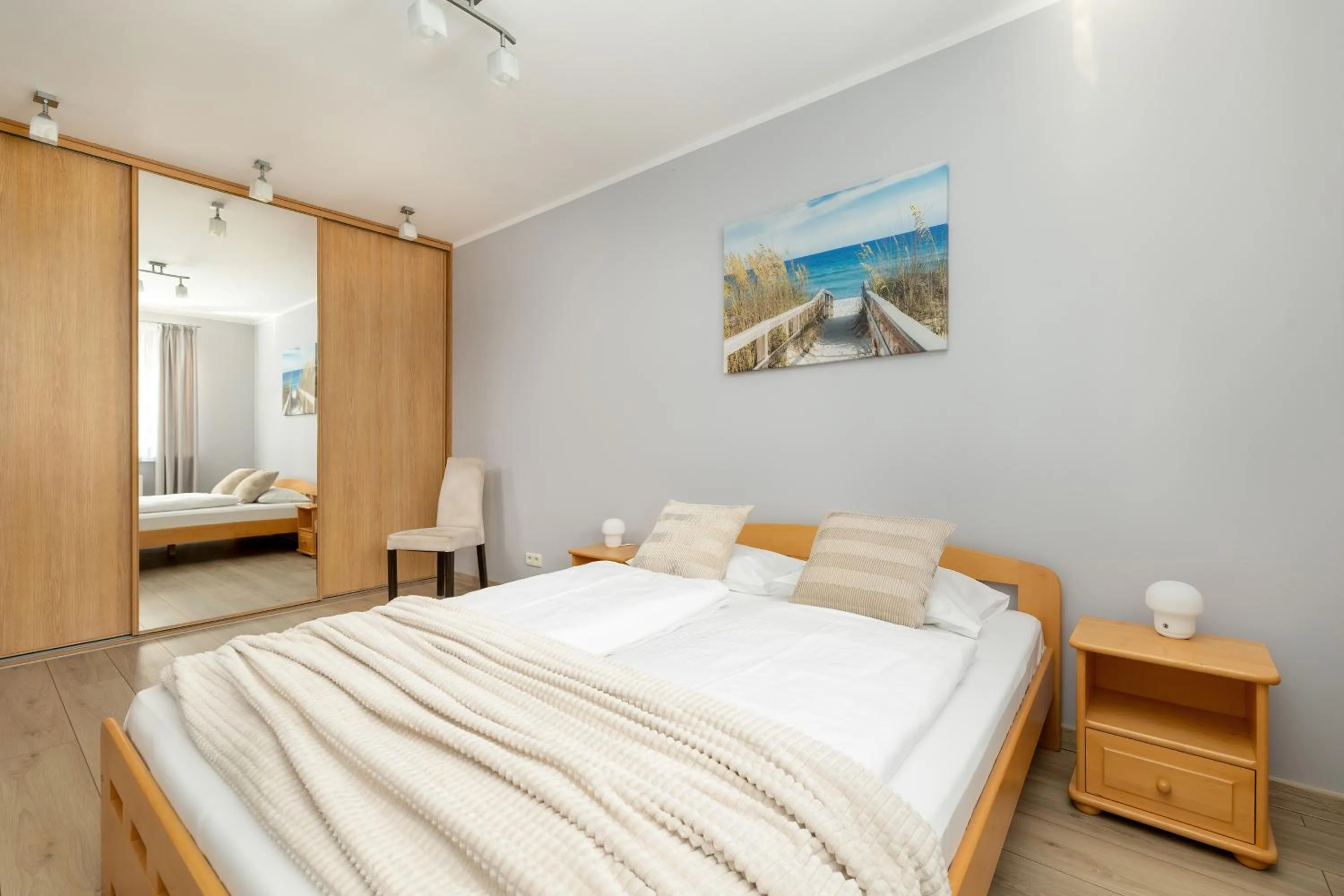 Bed in Apartamenty Żeromskiego 29 by Noclegi Renters
