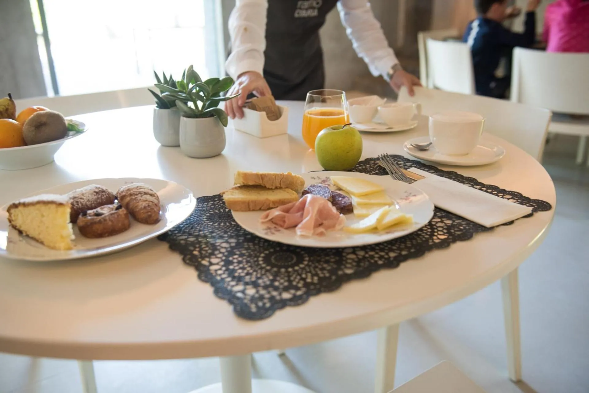 Food close-up in Ramo d'Aria Etna Boutique Hotel