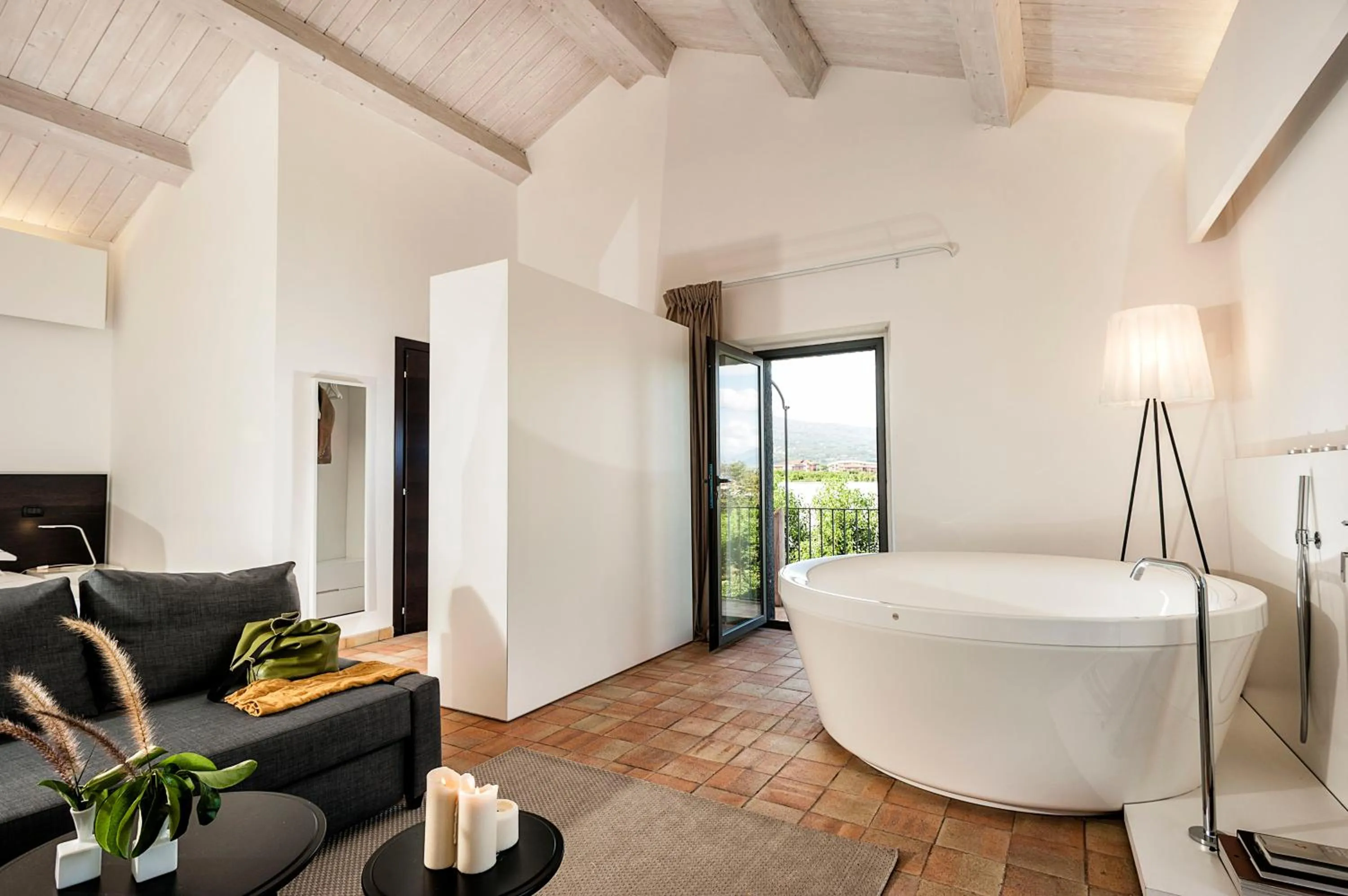 Living room in Ramo d'Aria Etna Boutique Hotel