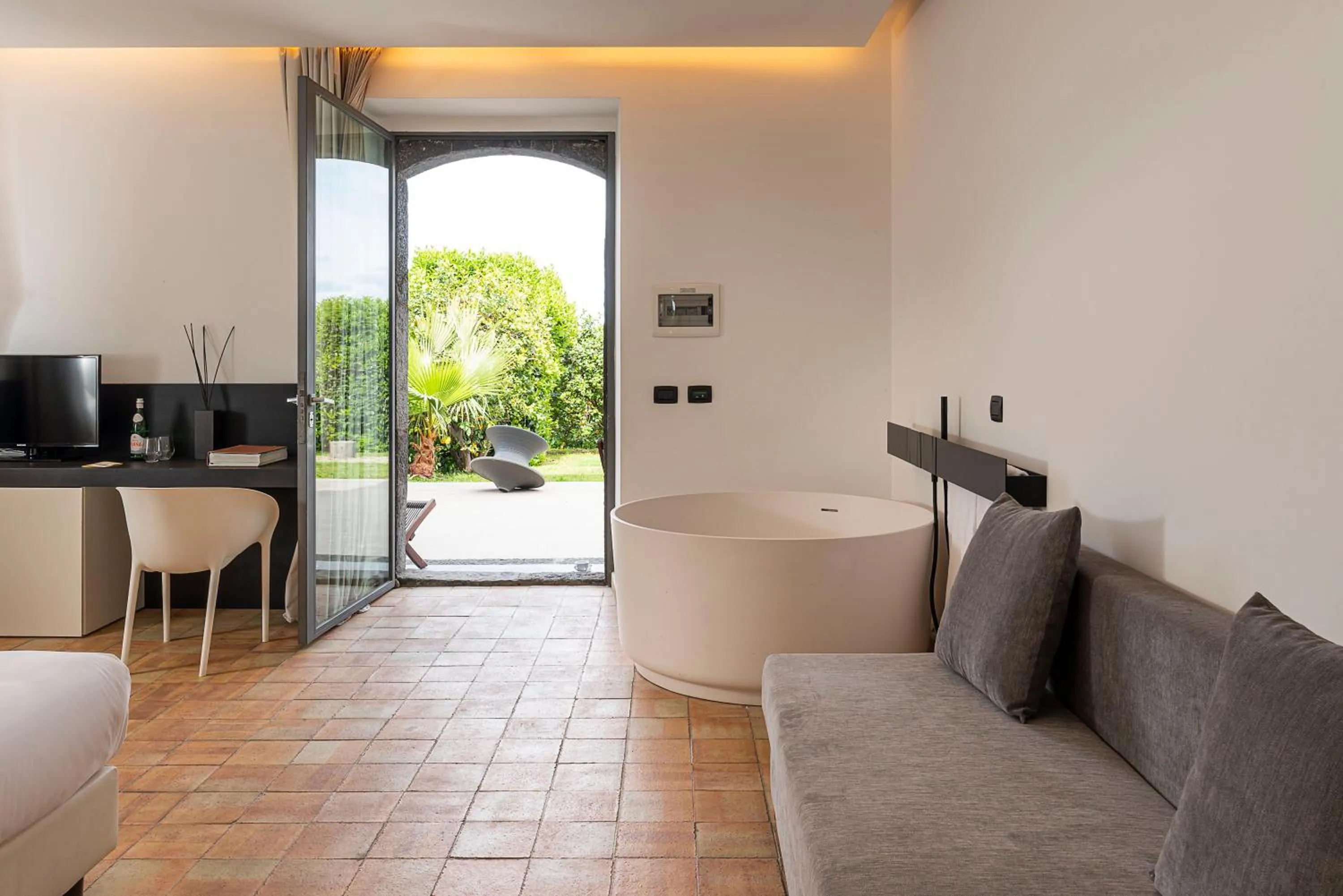 Solarium in Ramo d'Aria Etna Boutique Hotel