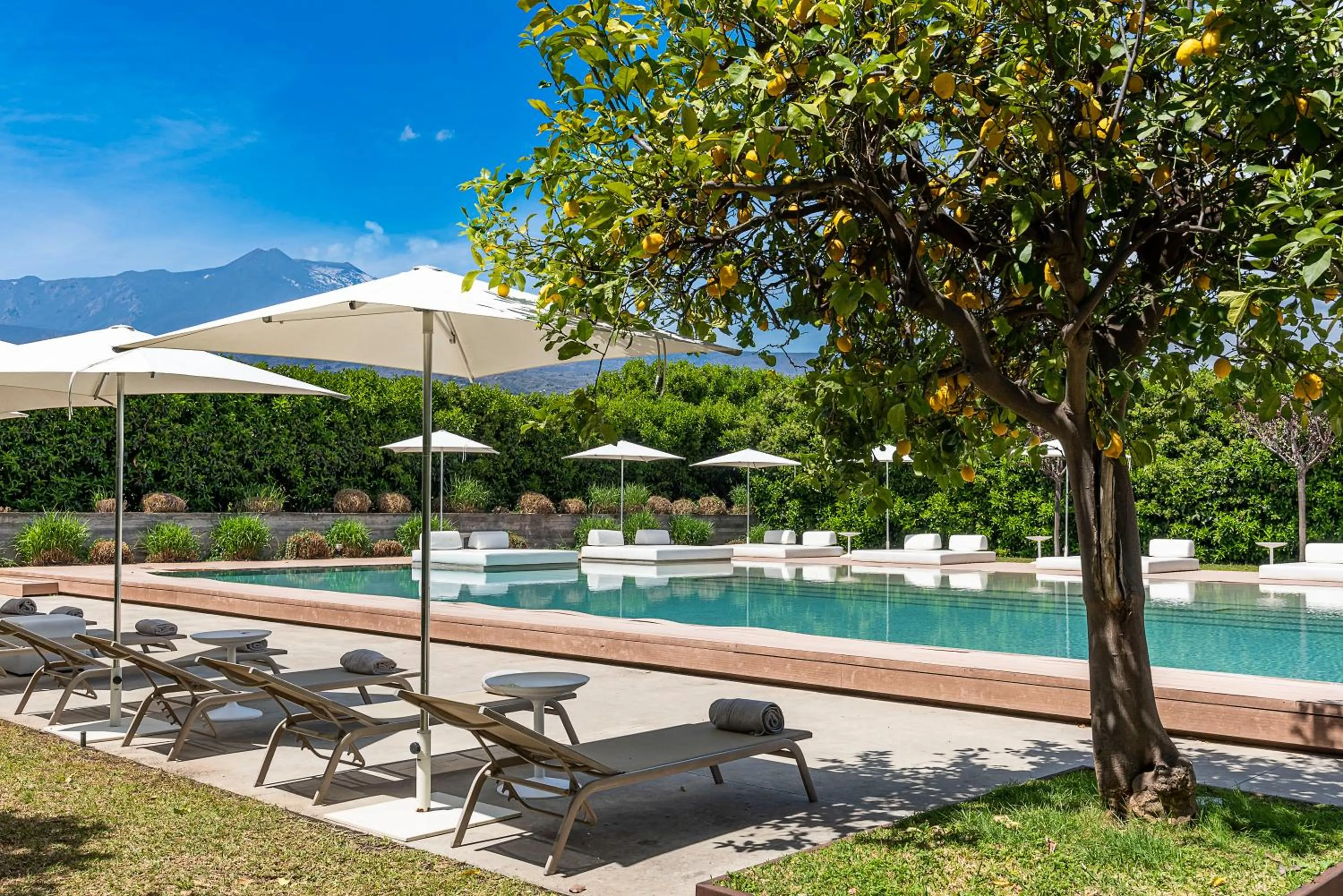 Patio in Ramo d'Aria Etna Boutique Hotel