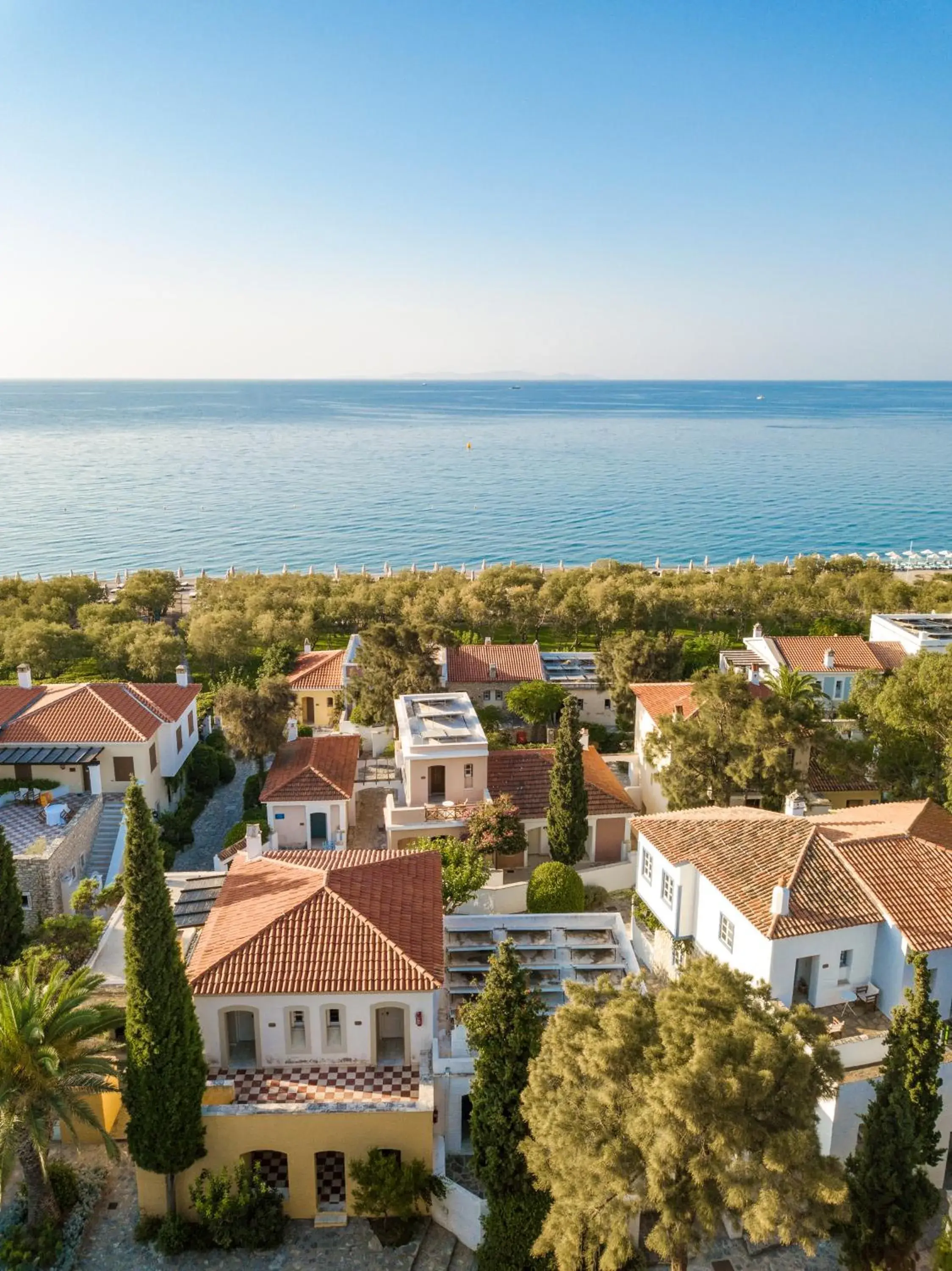 Property building in Doryssa Seaside Resort Property building in Doryssa Seaside Resort