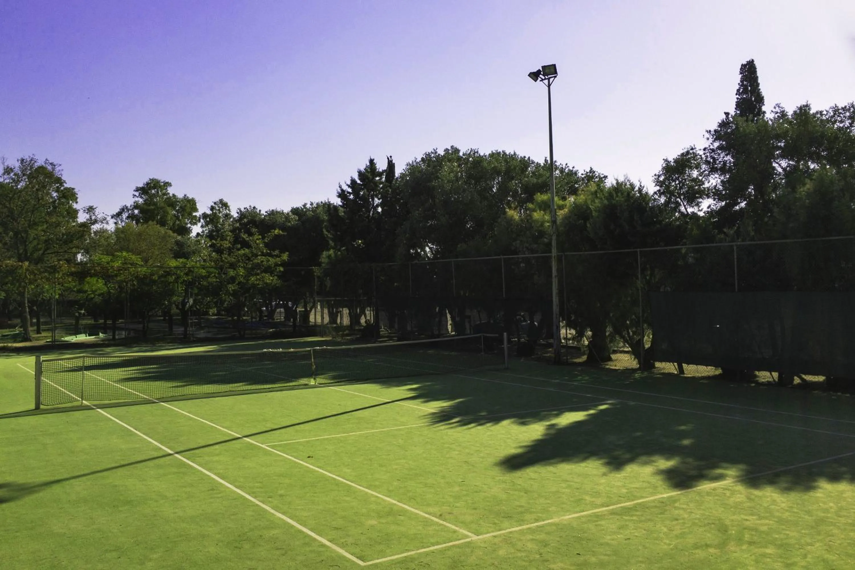 Tennis court in Doryssa Seaside Resort
