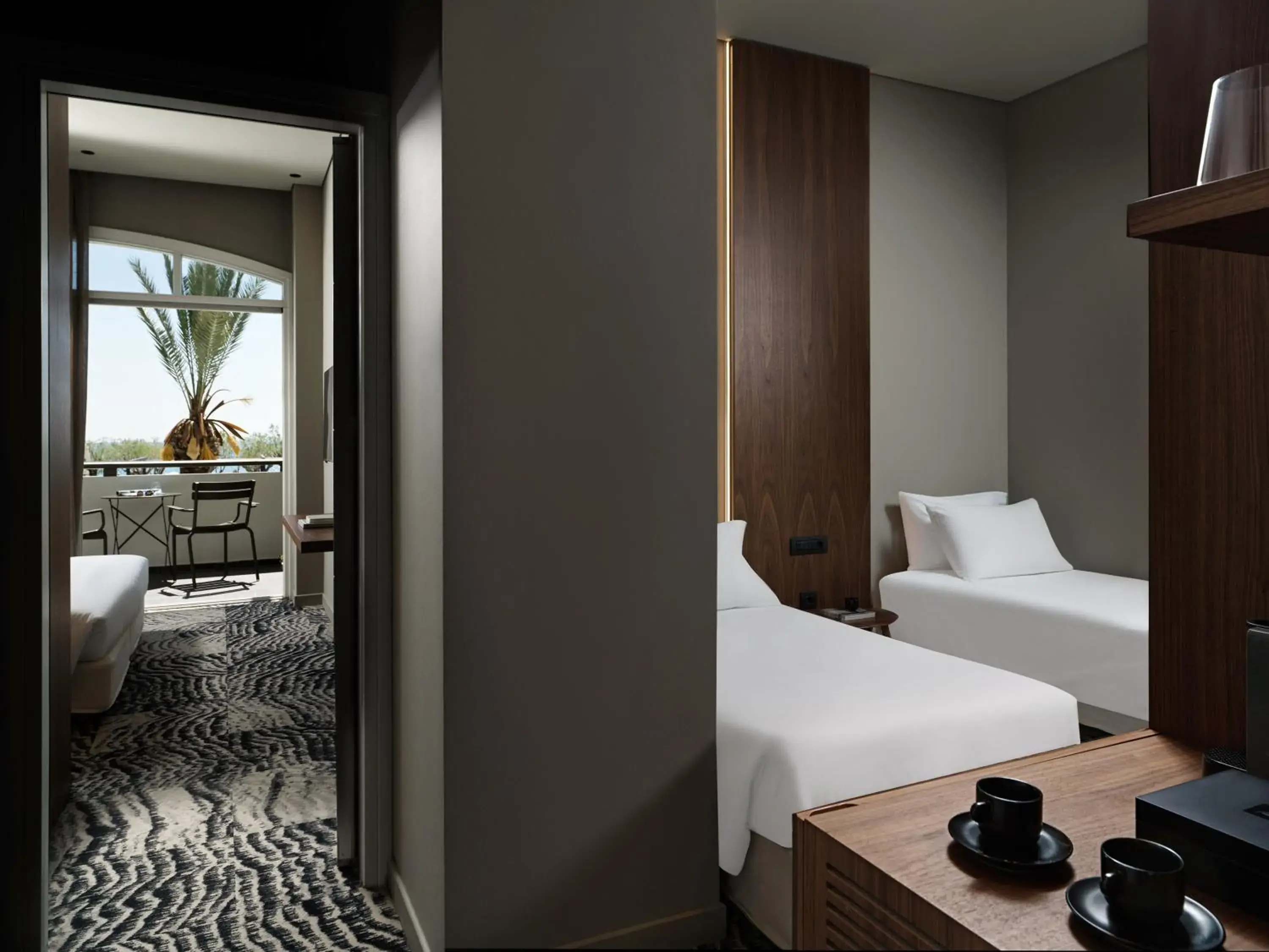 Bed in Doryssa Seaside Resort Bed in Doryssa Seaside Resort