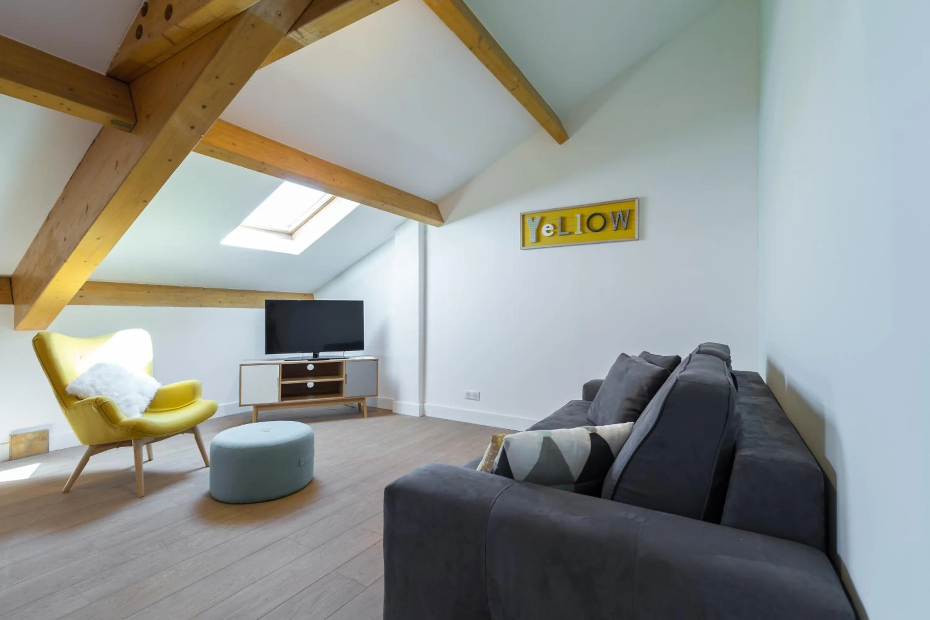 Living room in Florella Jean Jaures Apartment