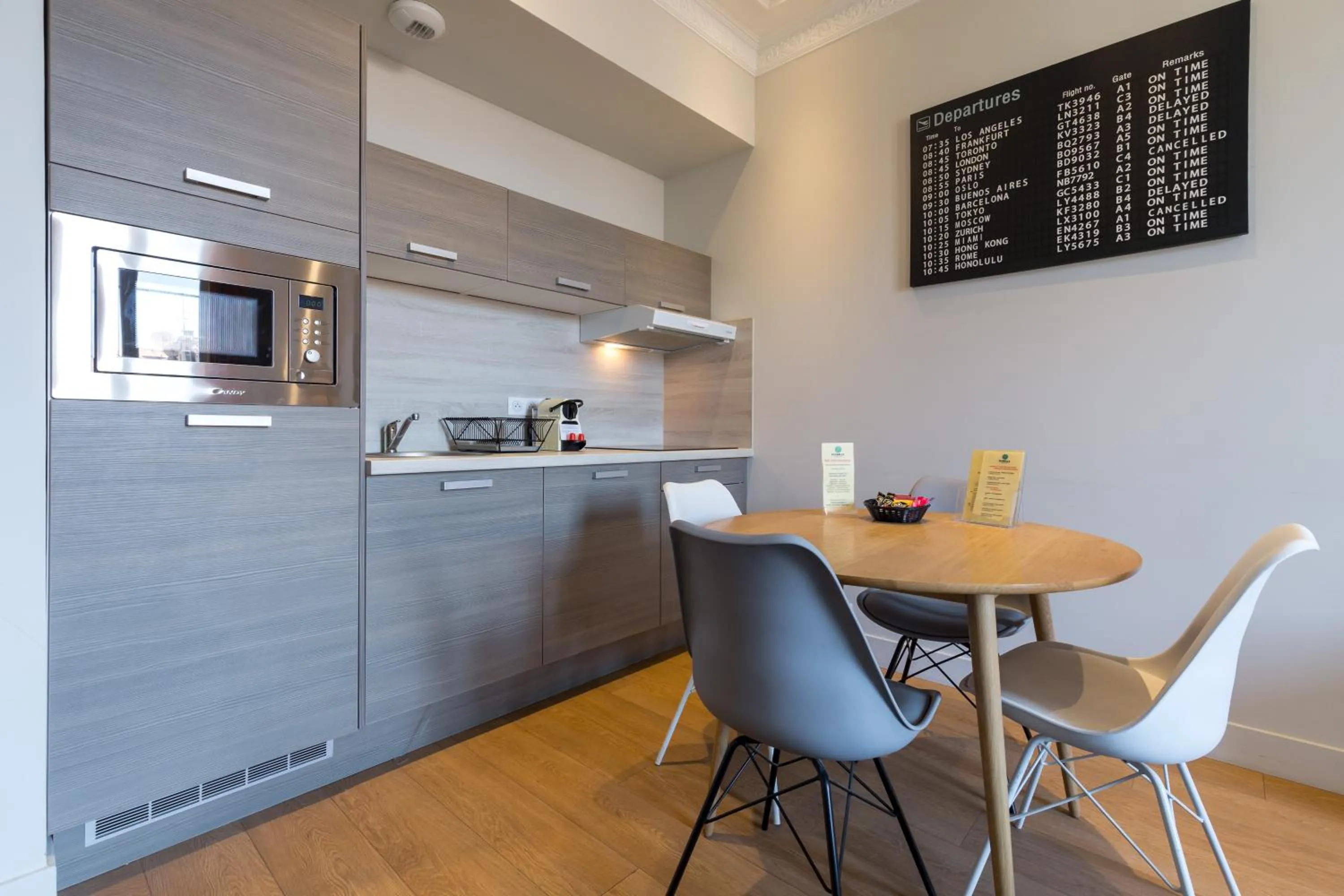 Kitchen or kitchenette in Florella Jean Jaures Apartment