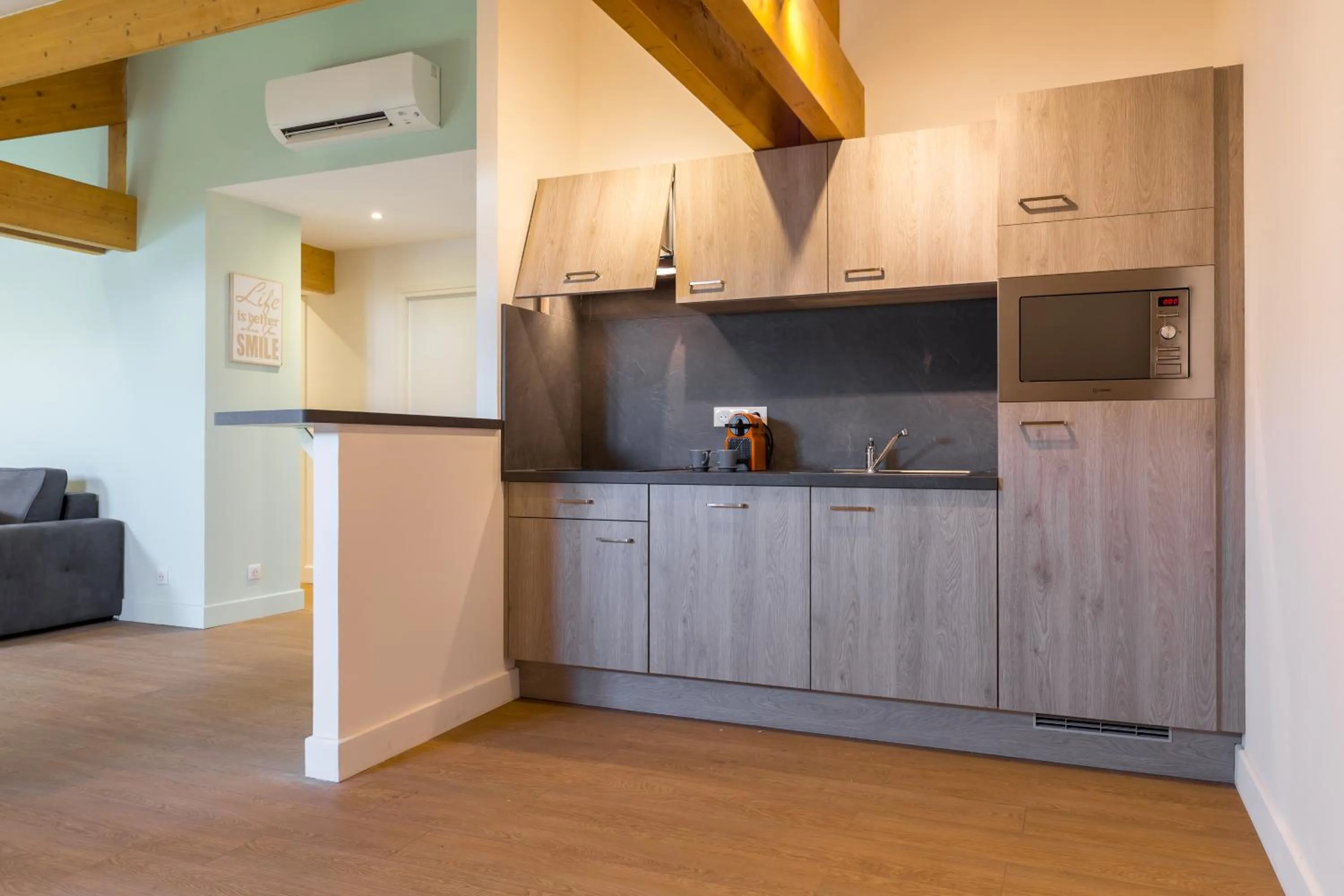 Kitchen or kitchenette in Florella Jean Jaures Apartment