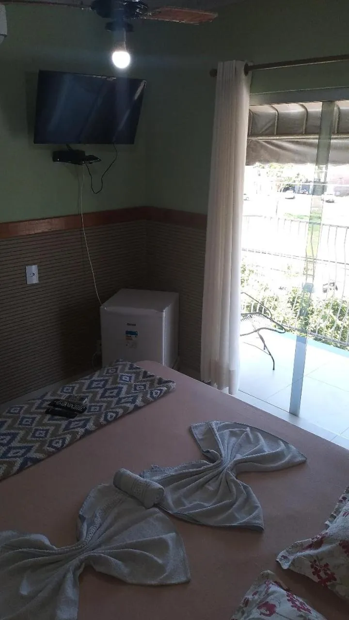 Bed in Hotel Vitoria Andradina