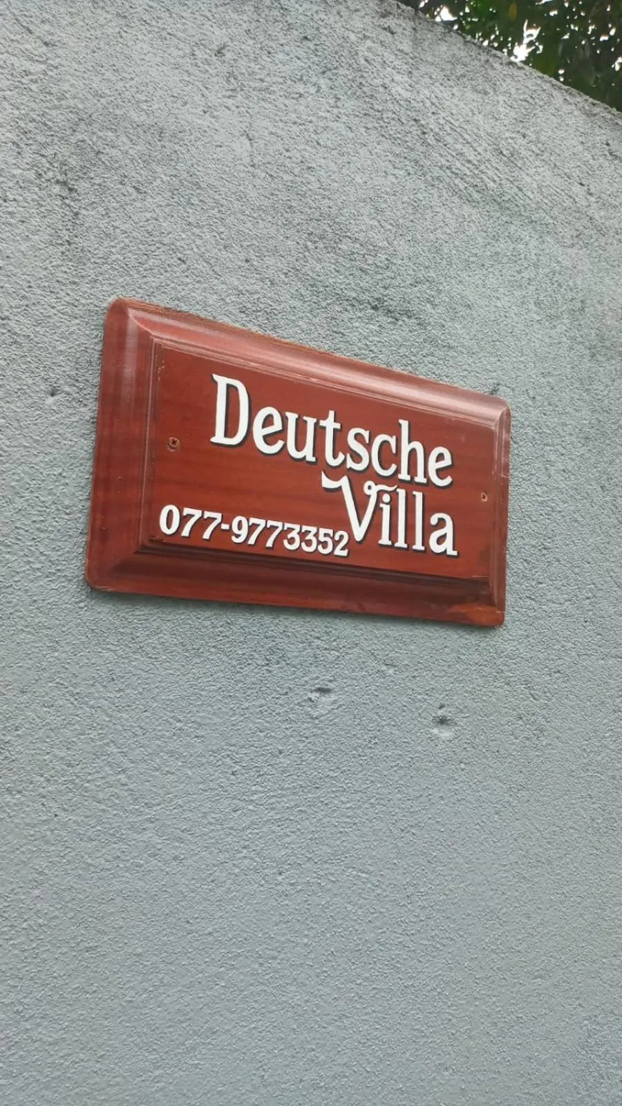 Property logo or sign in Deutsche Villa