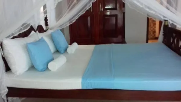Bed in Deutsche Villa