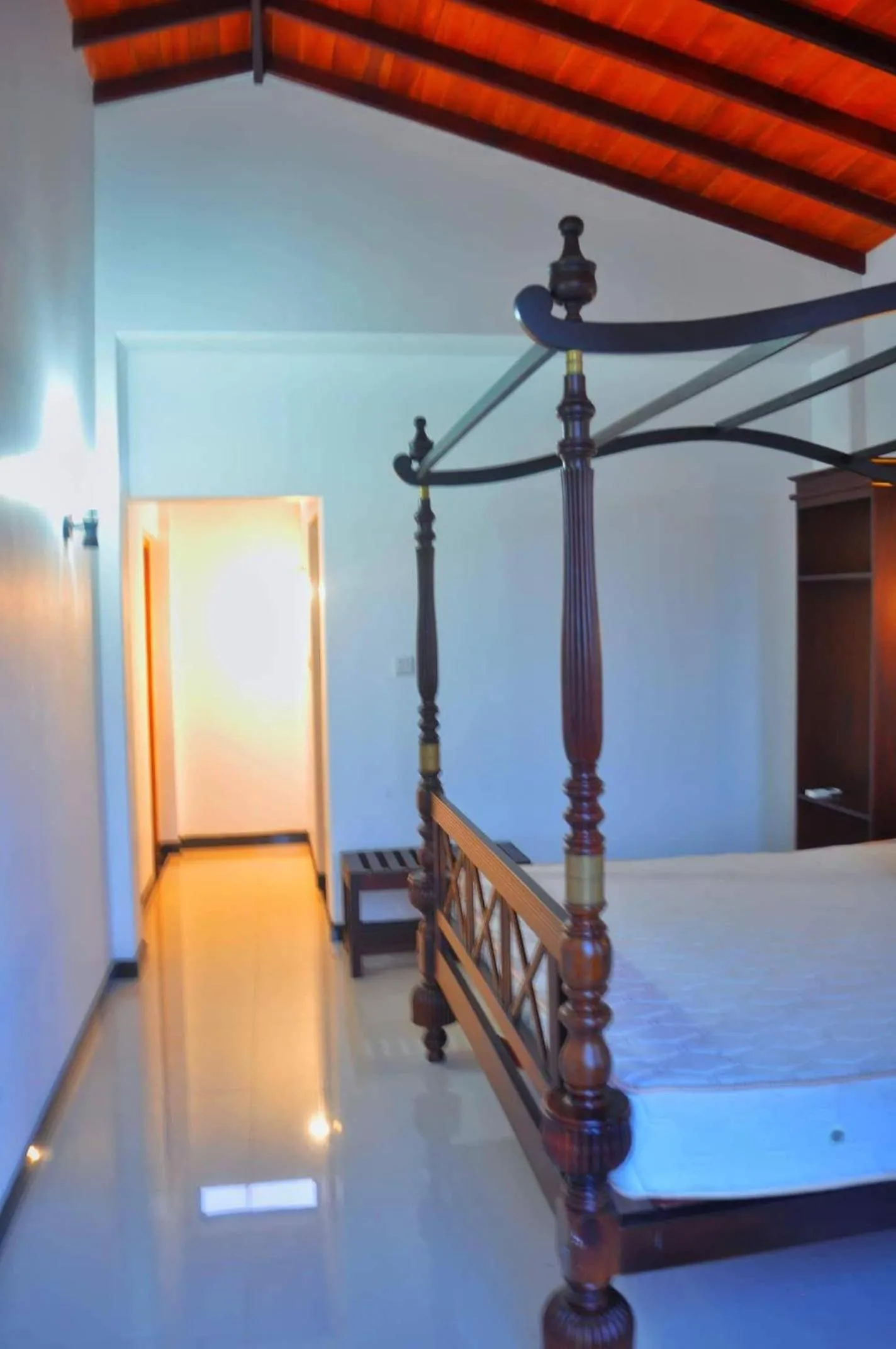 Bed in Deutsche Villa