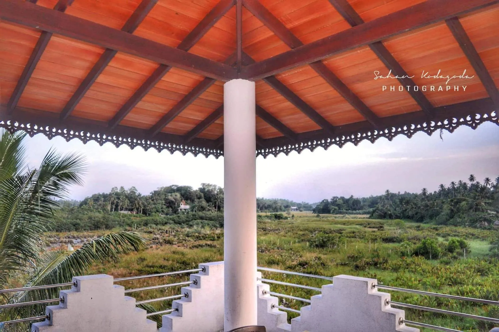 Balcony/Terrace in Deutsche Villa