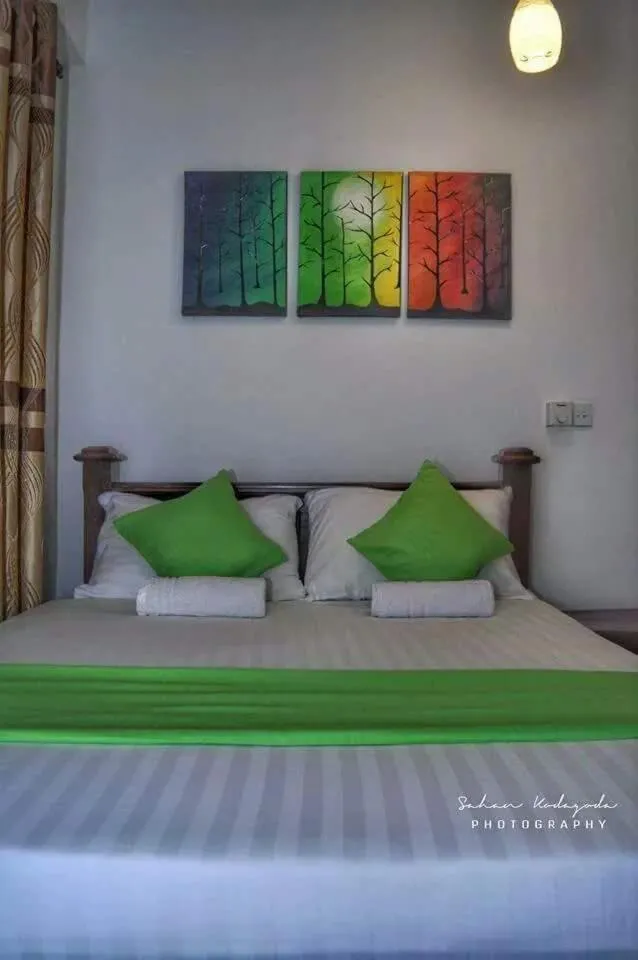 Bed in Deutsche Villa