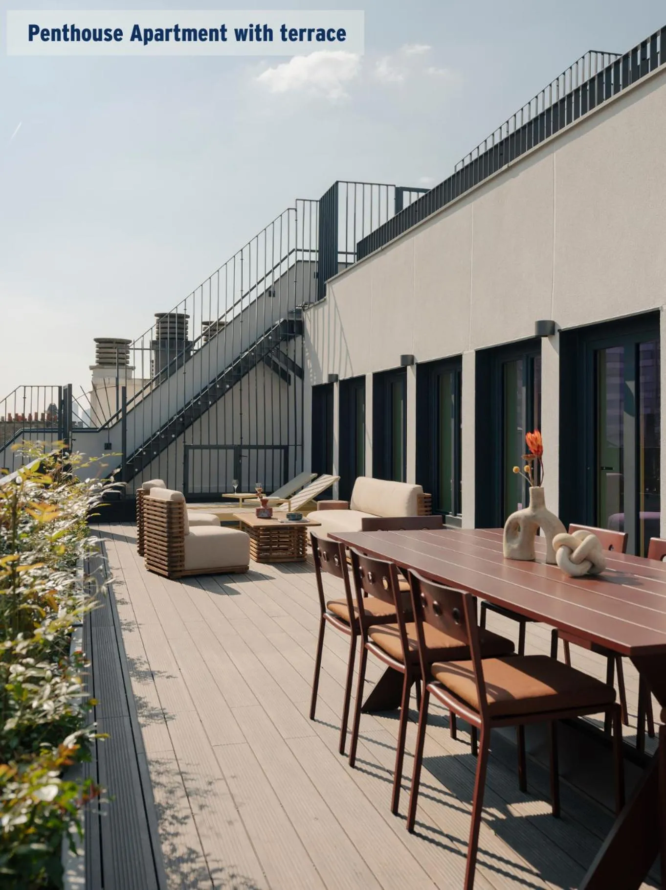 Balcony/Terrace in Edgar Suites Hameau - Porte de Versailles